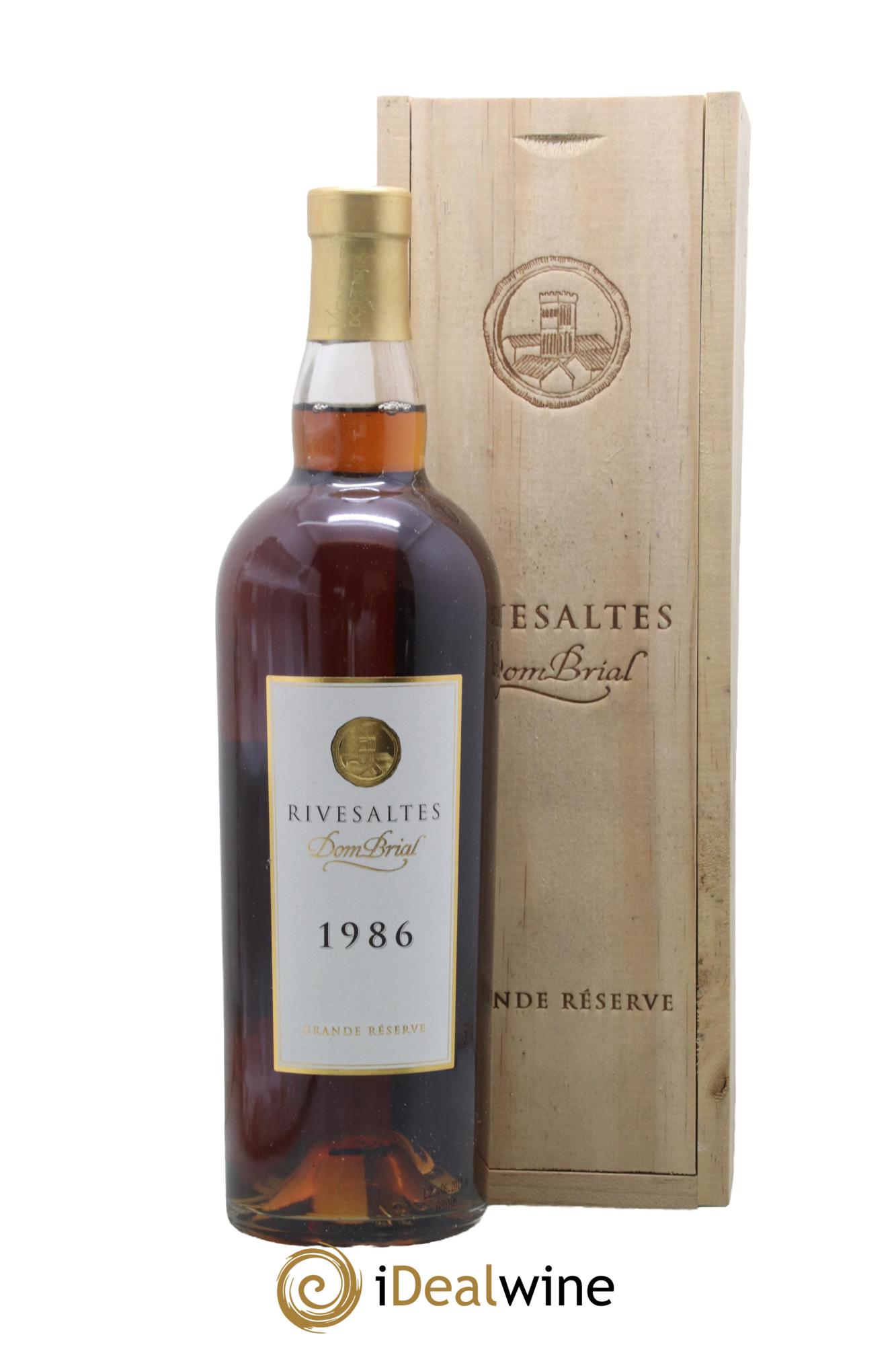Rivesaltes Grande Réserve Domaine Brial 1986 - Posten von 1 Flasche - 0