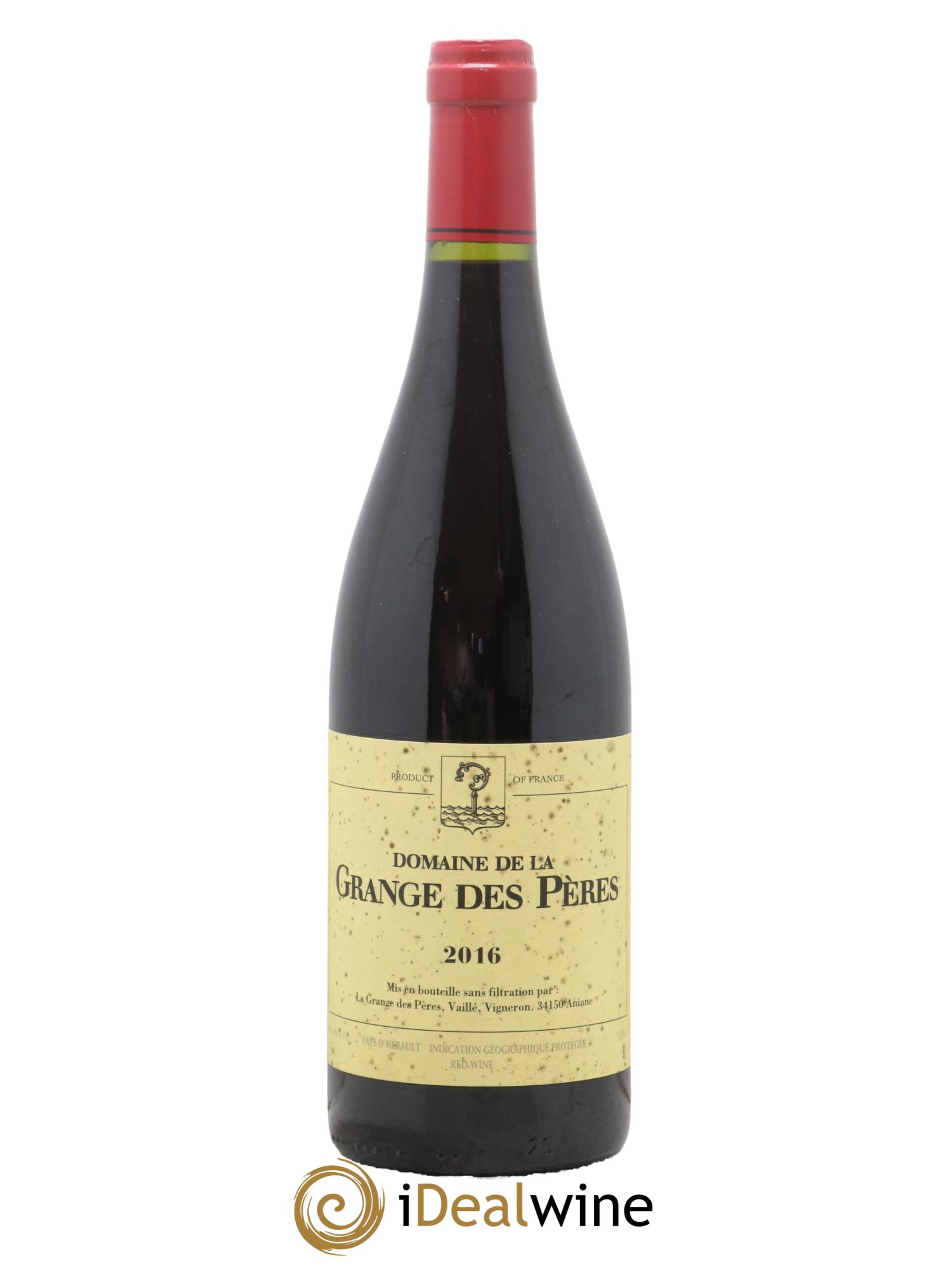Pays d'Hérault Grange des Pères Laurent Vaillé 2016 - Lot de 1 bouteille - 0
