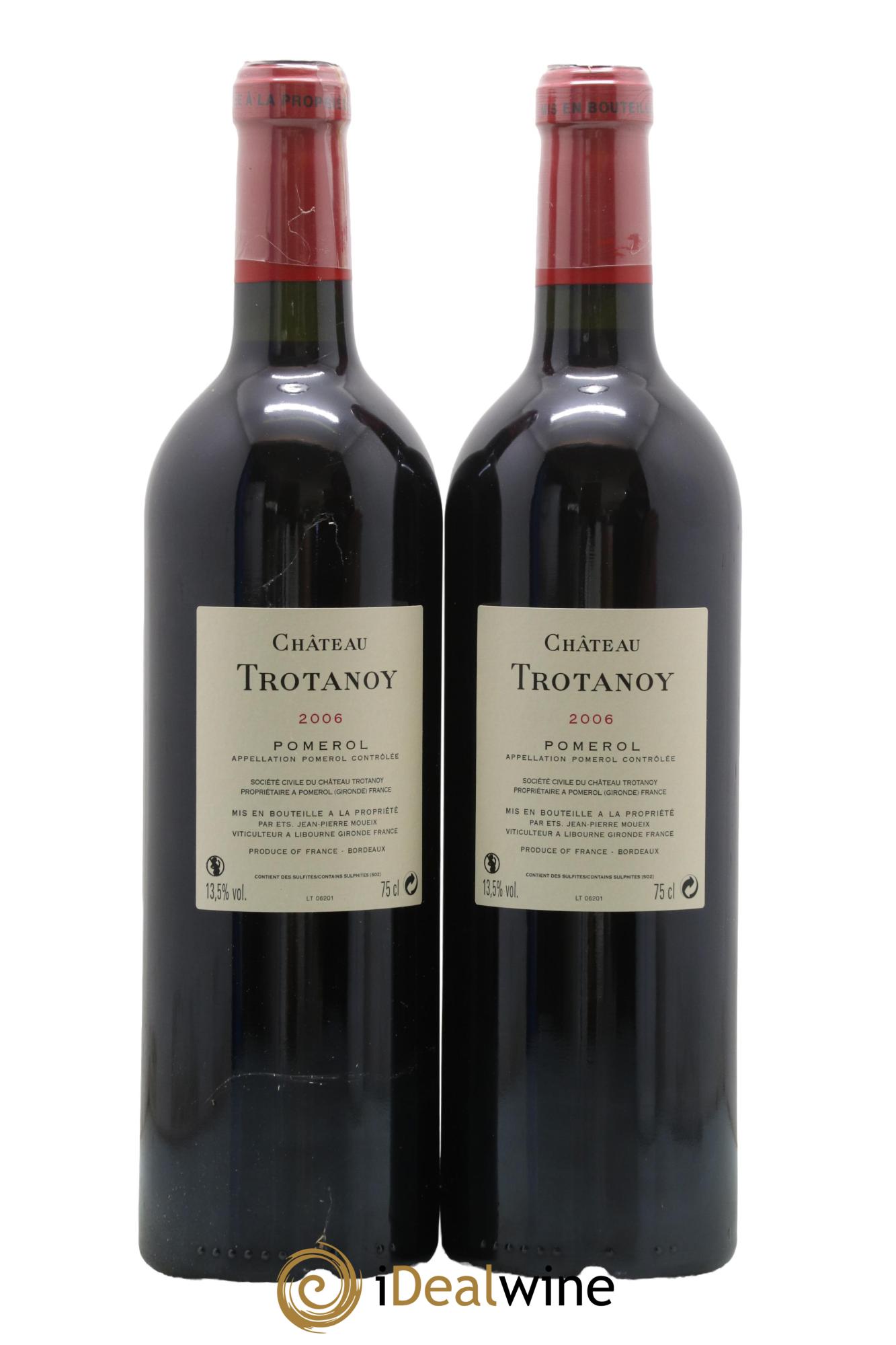 Château Trotanoy 2006 - Lotto di 2 bottiglie - 1