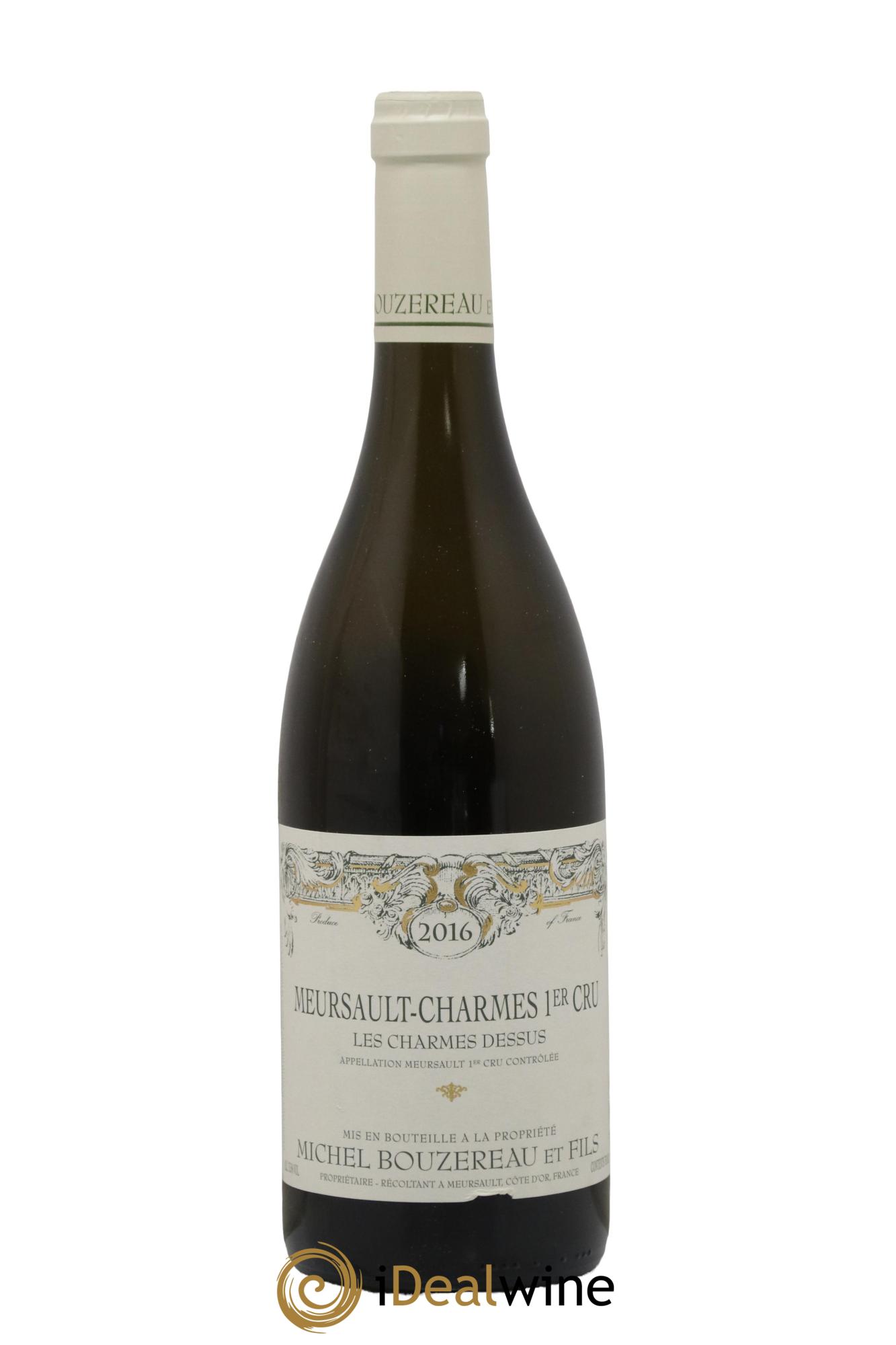 Meursault 1er Cru Charmes Les Charmes Dessus Michel Bouzereau et Fils (Domaine)  2016 - Posten von 1 Flasche - 0