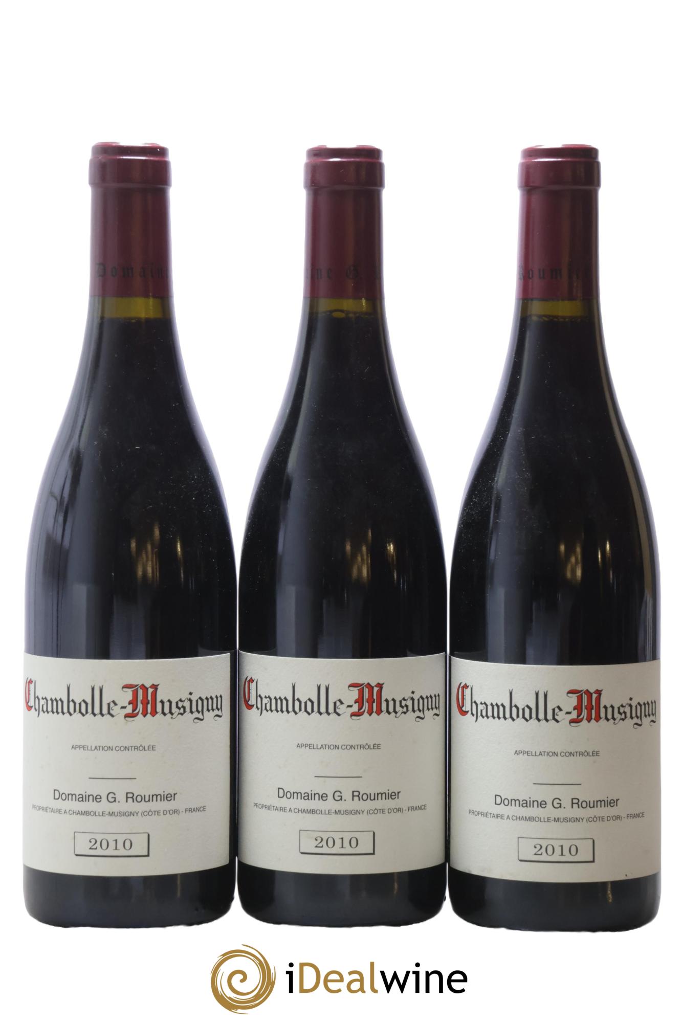 Chambolle-Musigny Georges Roumier (Domaine) 2010 - Lot de 3 bouteilles - 0