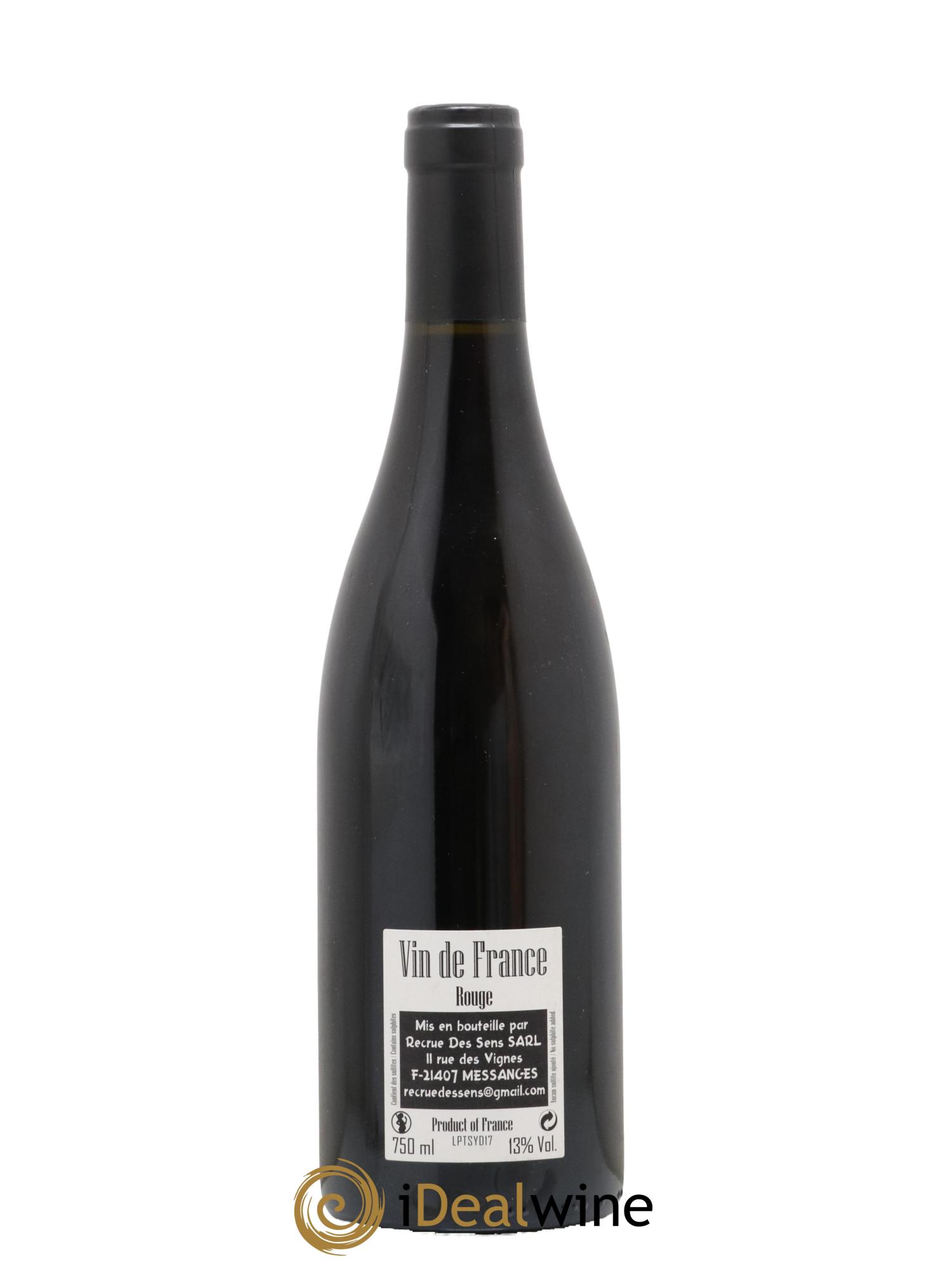 Vin de France Les Ponts Yann Durieux - Recrue des Sens 2017 - Lotto di 1 bottiglia - 1