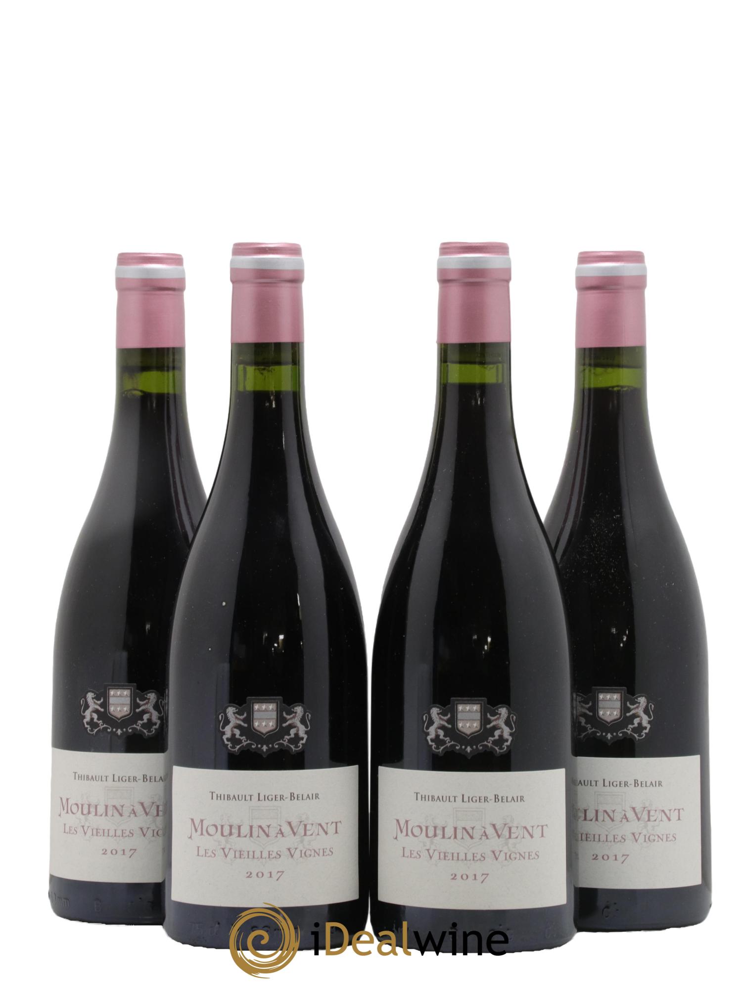 Moulin-à-Vent Les Vieilles Vignes Thibault Liger-Belair 2017 - Lot of 4 bottles - 0