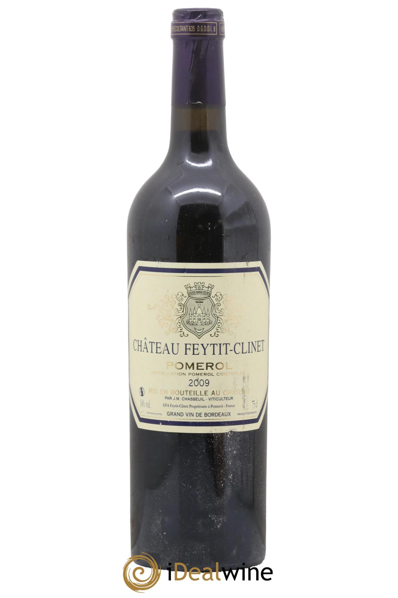 Château Feytit-Clinet 2009 - Posten von 1 Flasche - 0