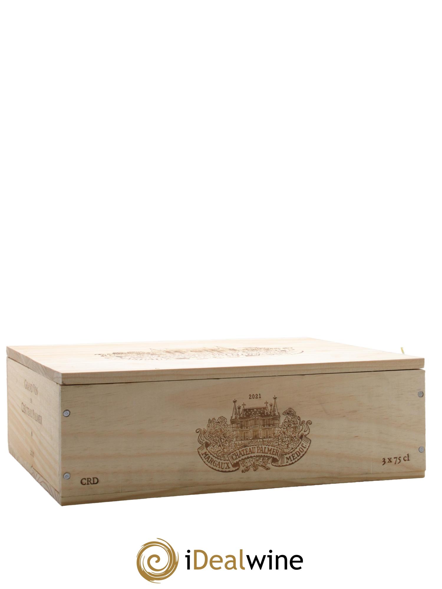 Château Palmer 3ème Grand Cru Classé 2021 - Lot of 3 bottles - 2