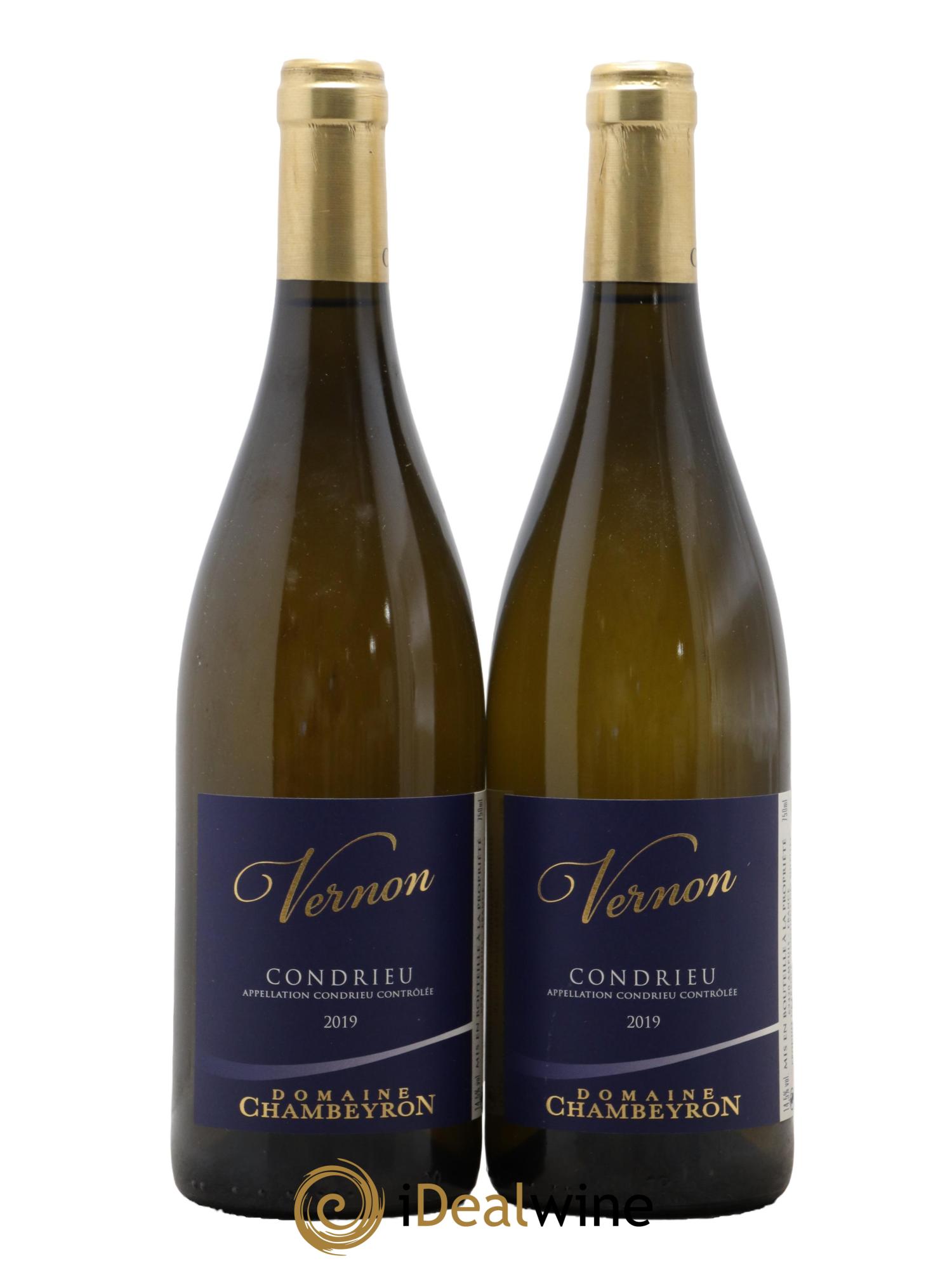 Condrieu Vernon Domaine Chambeyron 2019 - Lot de 2 bouteilles - 0