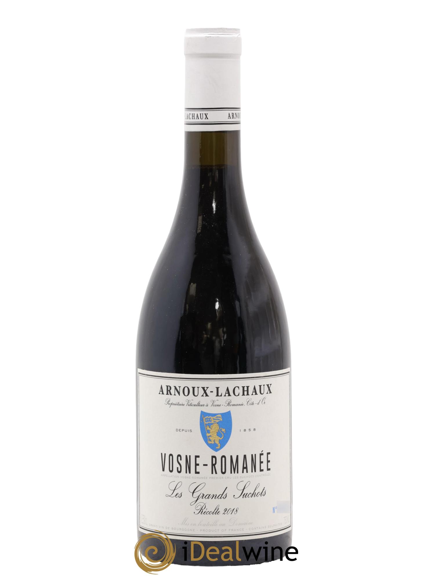 Vosne-Romanée 1er Cru Les Grands Suchots Arnoux-Lachaux (Domaine) 2018 - Lot of 1 bottle - 0
