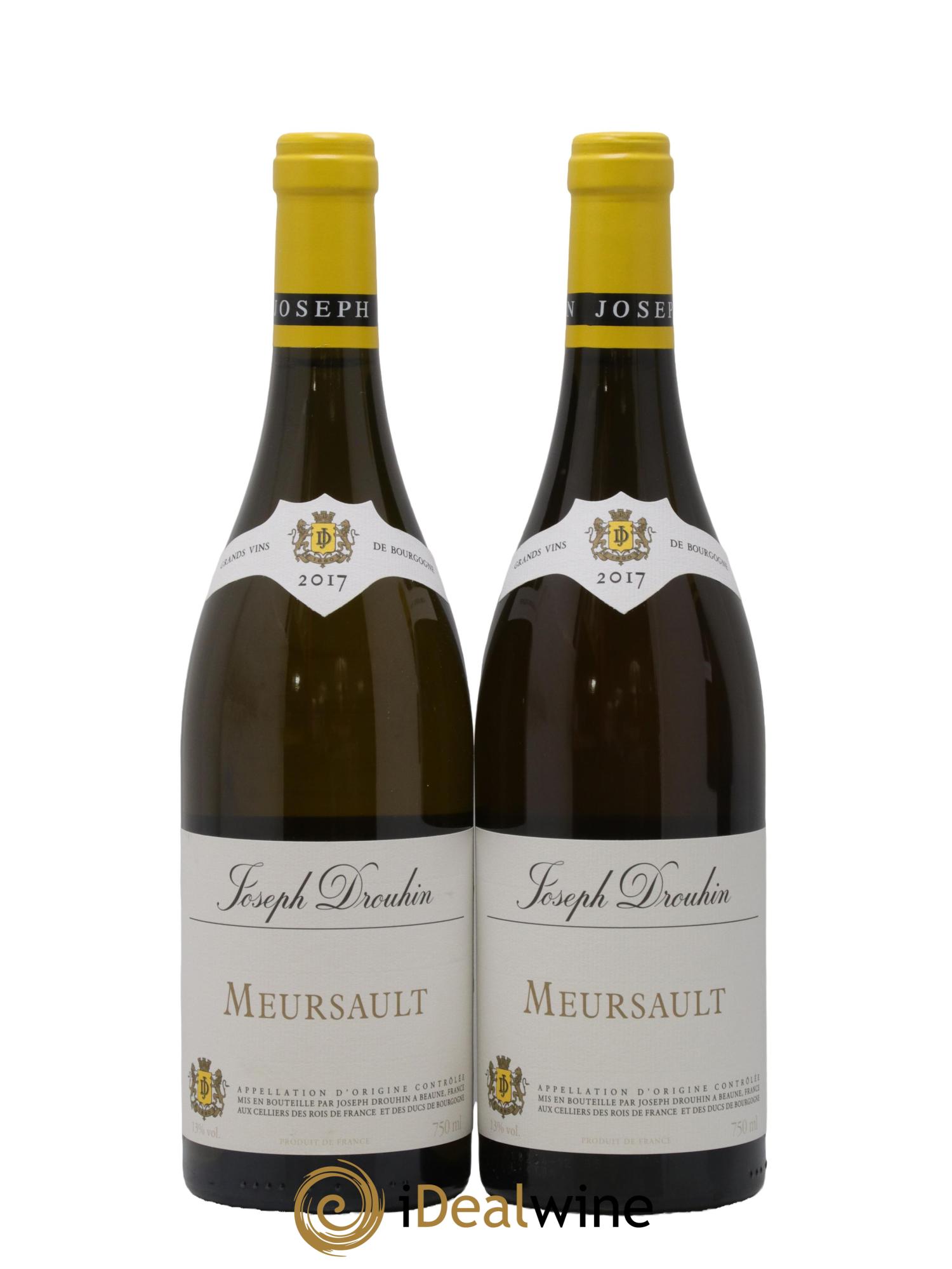 Meursault Joseph Drouhin 2017 - Lot de 2 bouteilles - 0