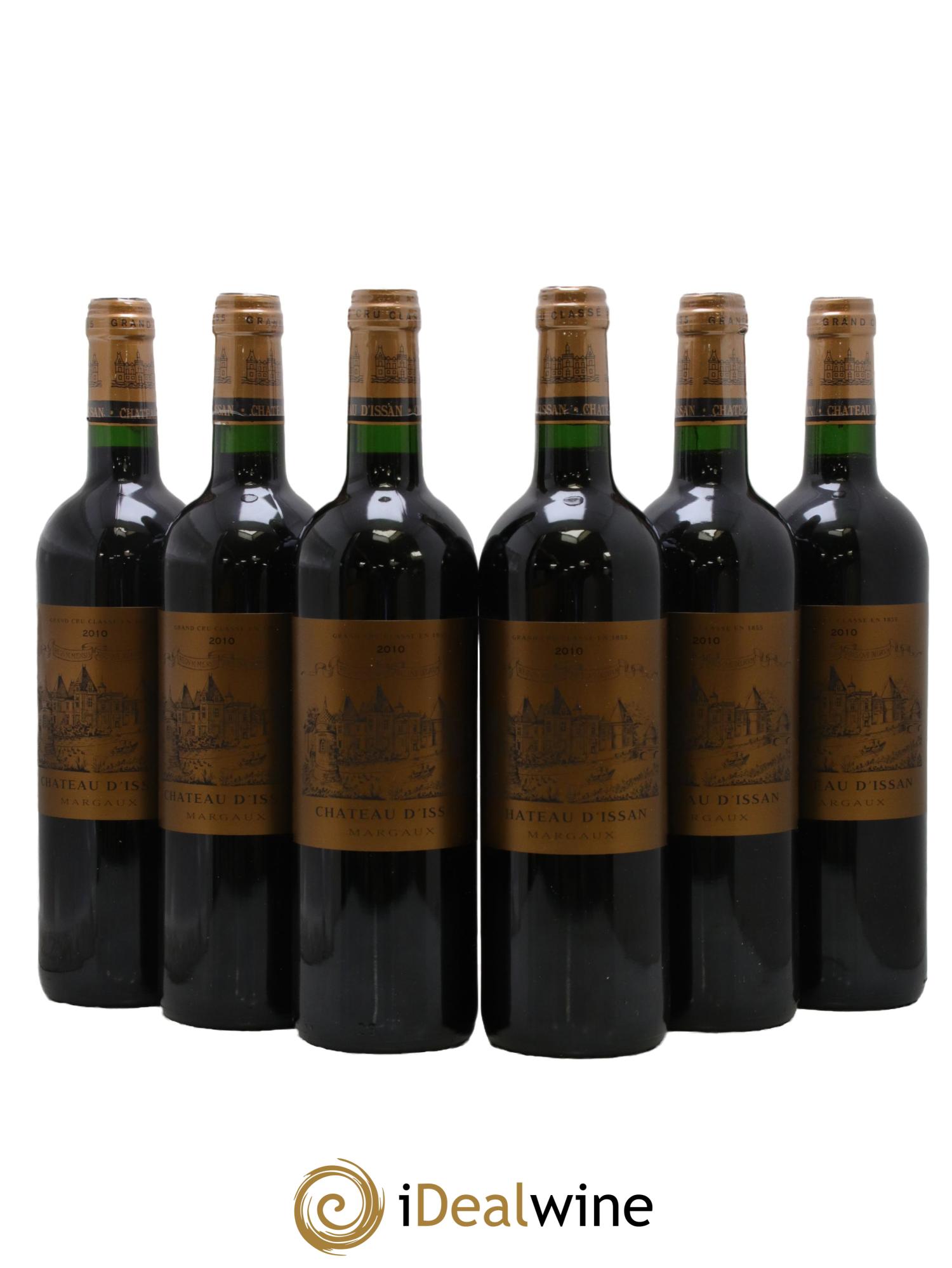 Château d'Issan 3ème Grand Cru Classé 2010 - Lot de 6 bouteilles - 0