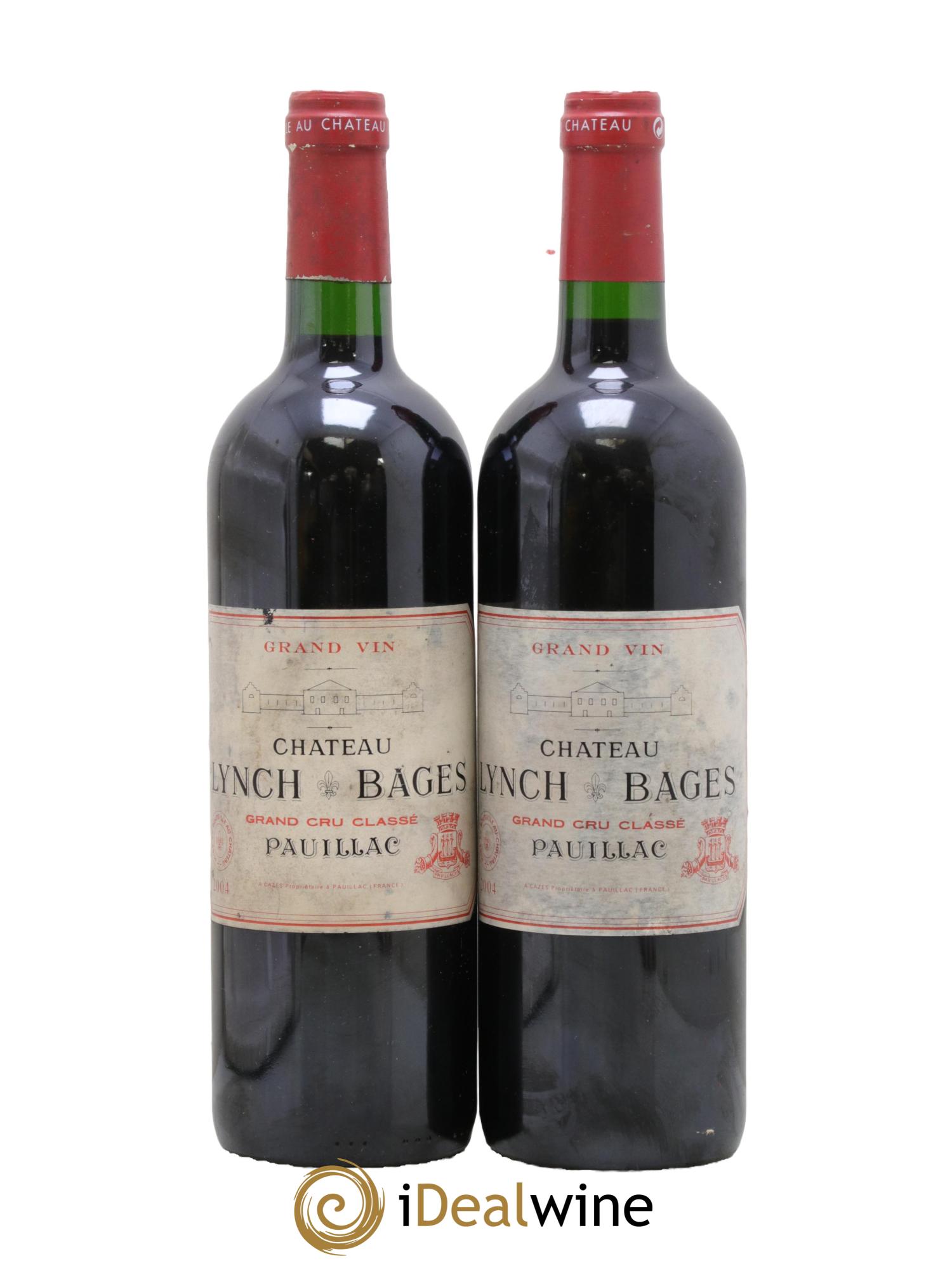 Château Lynch Bages 5ème Grand Cru Classé 2004 - Lot of 2 bottles - 0