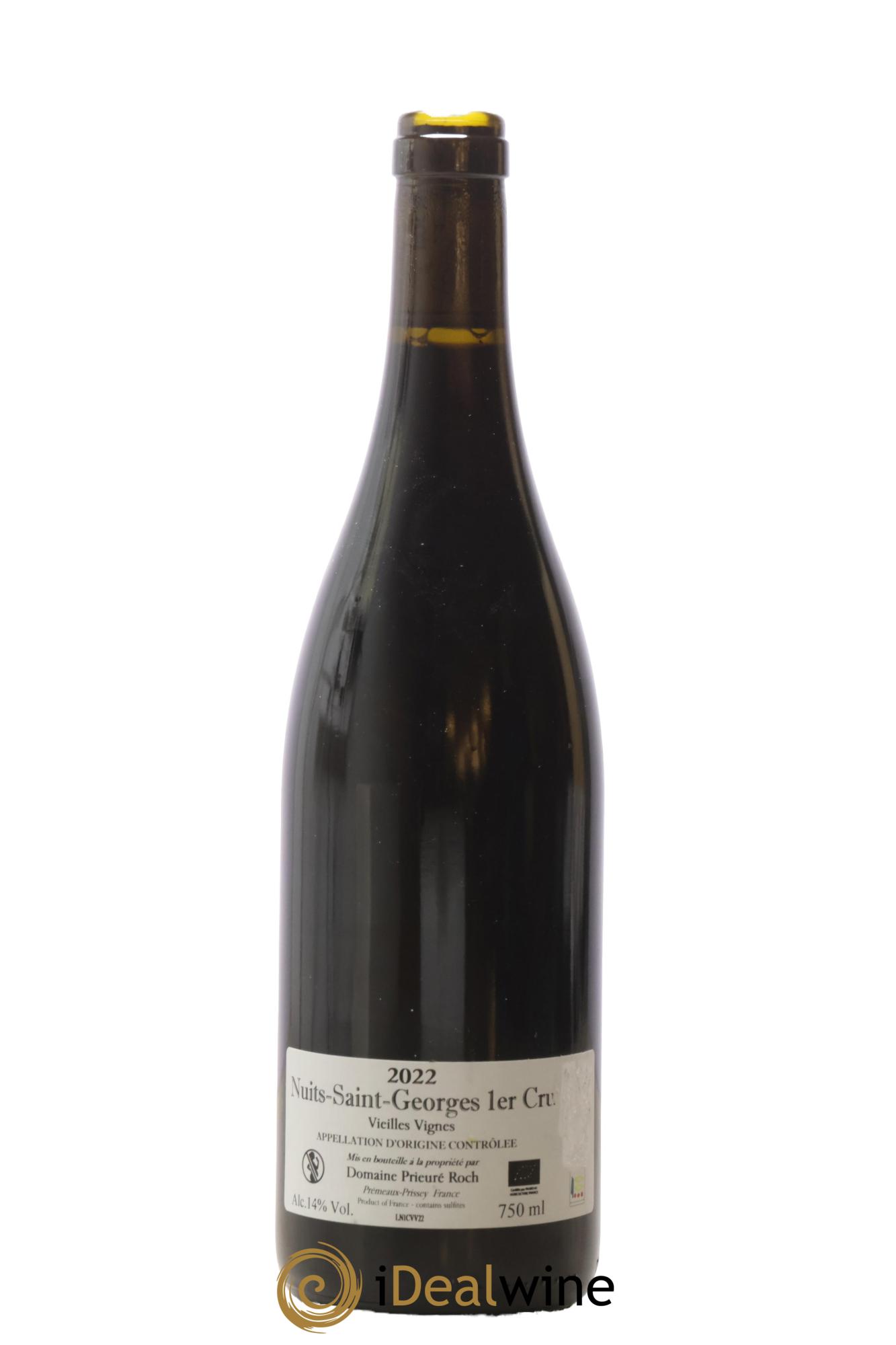 Nuits-Saint-Georges 1er Cru Vieilles Vignes Prieuré Roch 2022 - Lotto di 1 bottiglia - 1