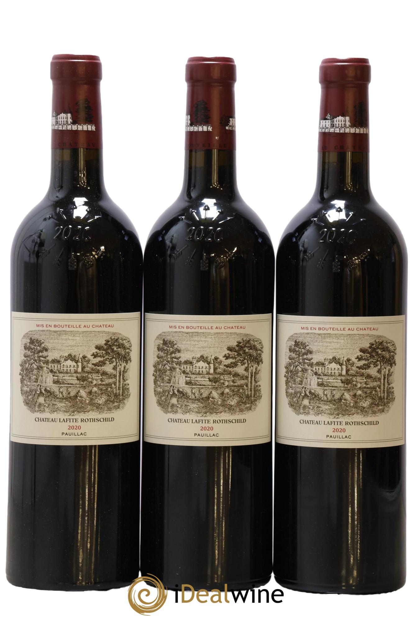 Château Lafite Rothschild 1er Grand Cru Classé  2020 - Lot de 6 bouteilles - 1