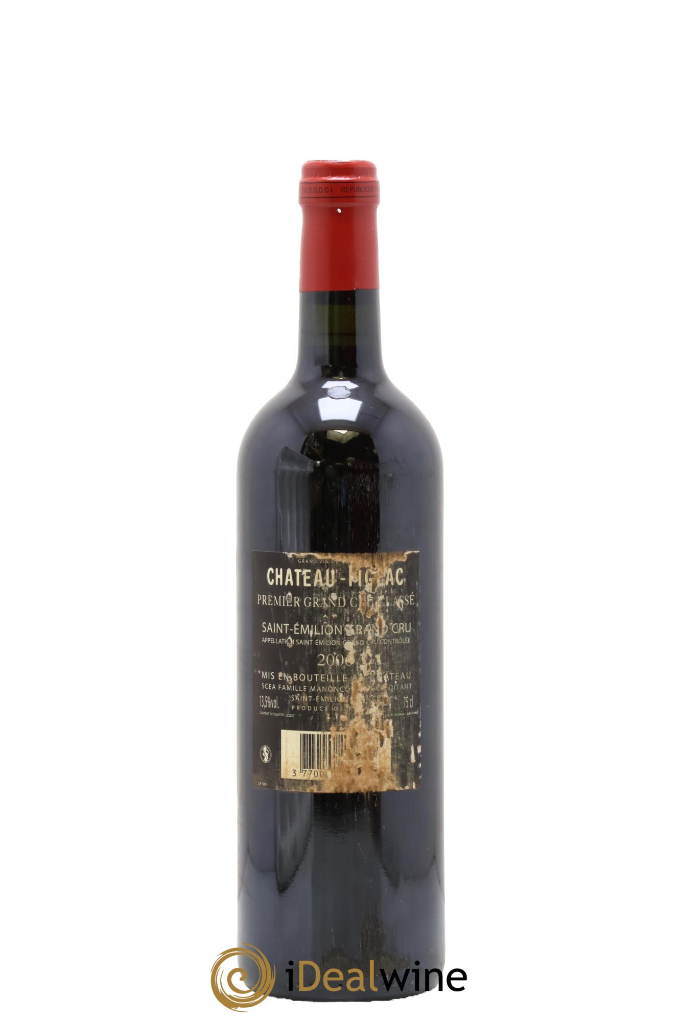 Château Figeac 1er Grand Cru Classé A 2006 - Lot de 1 bouteille - 1