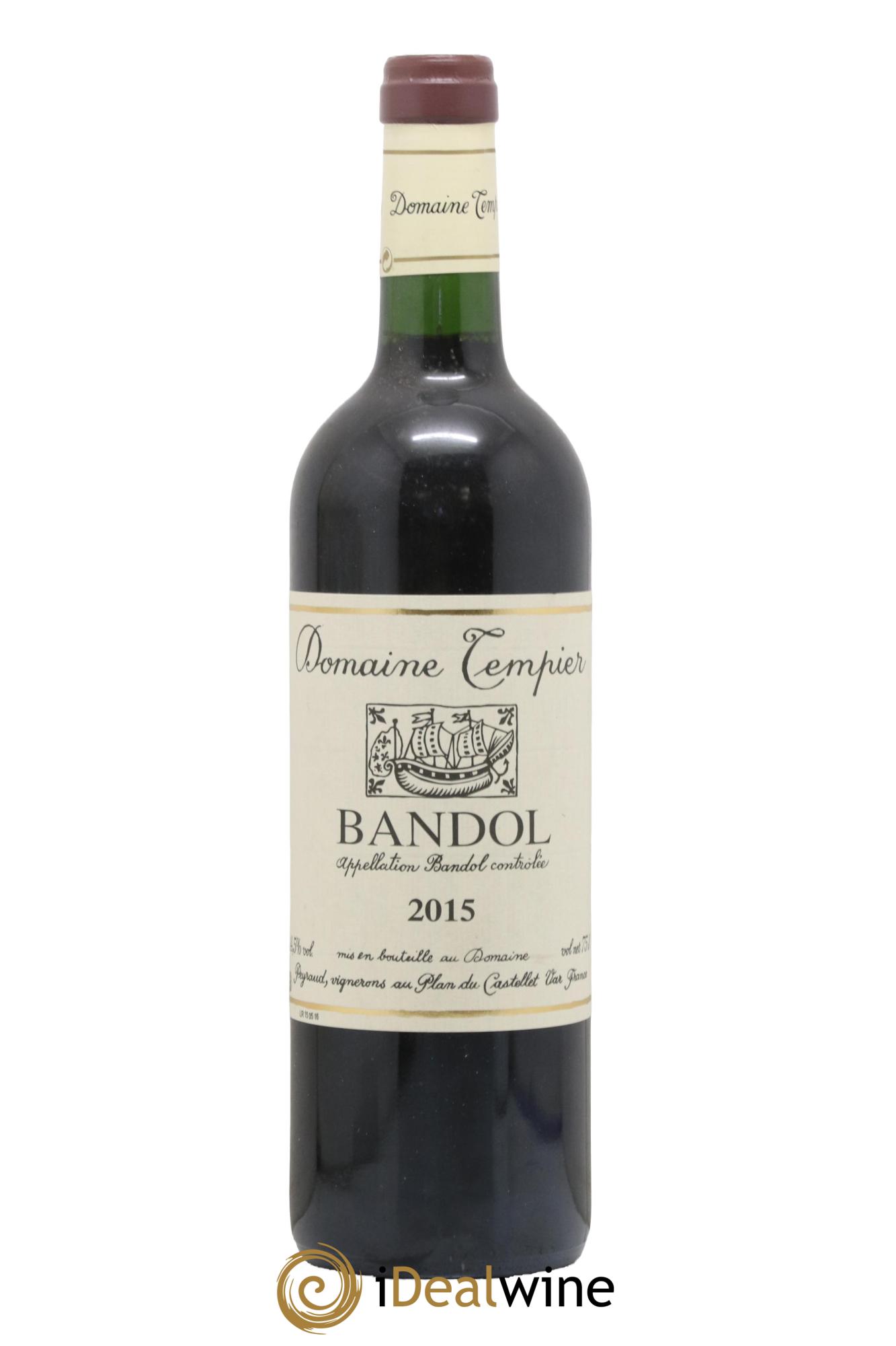 Bandol Domaine Tempier Famille Peyraud 2015 - Lot de 1 bouteille - 0