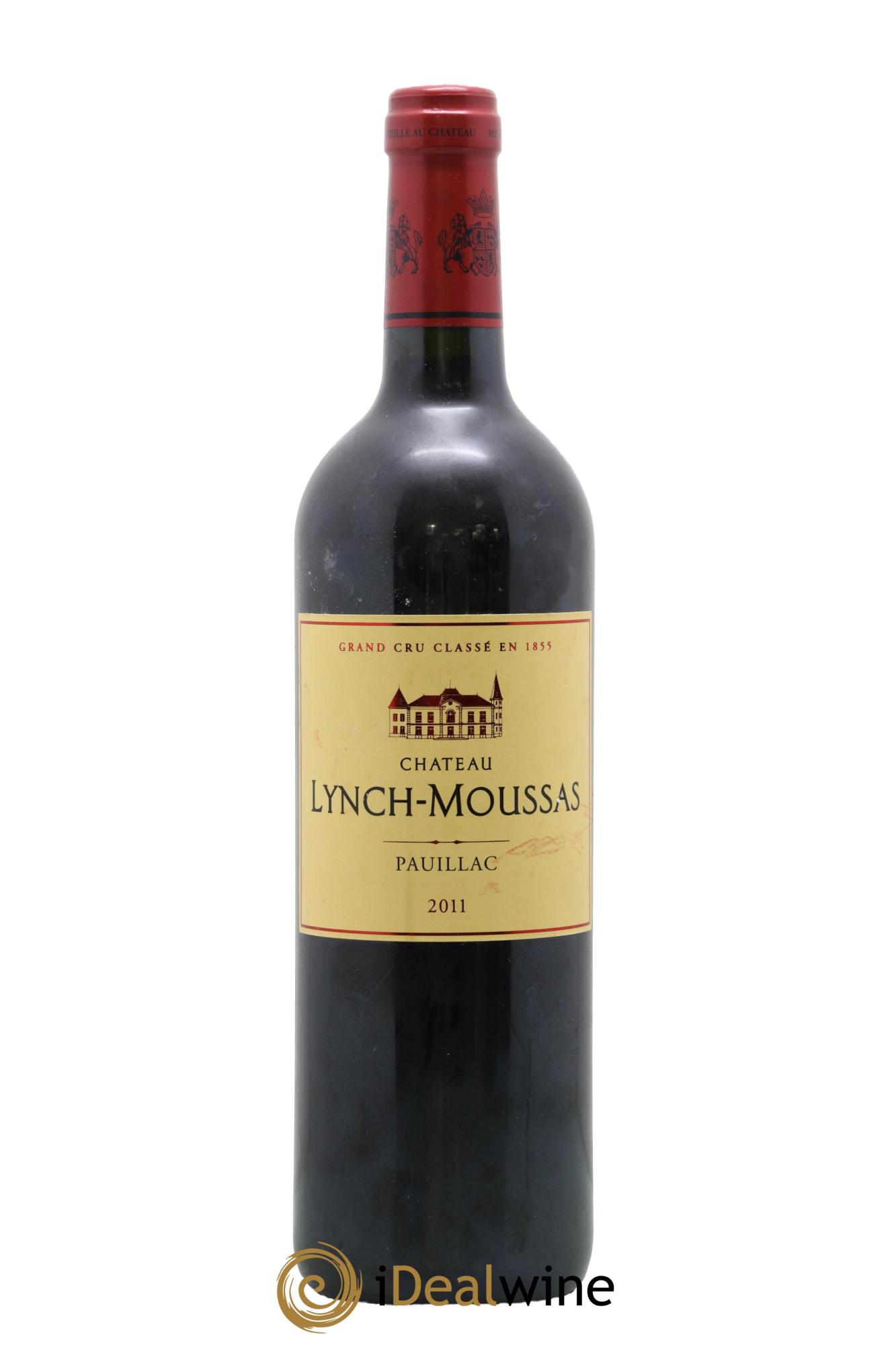 Château Lynch Moussas 5ème Grand Cru Classé 2011 - Lot of 1 bottle - 0