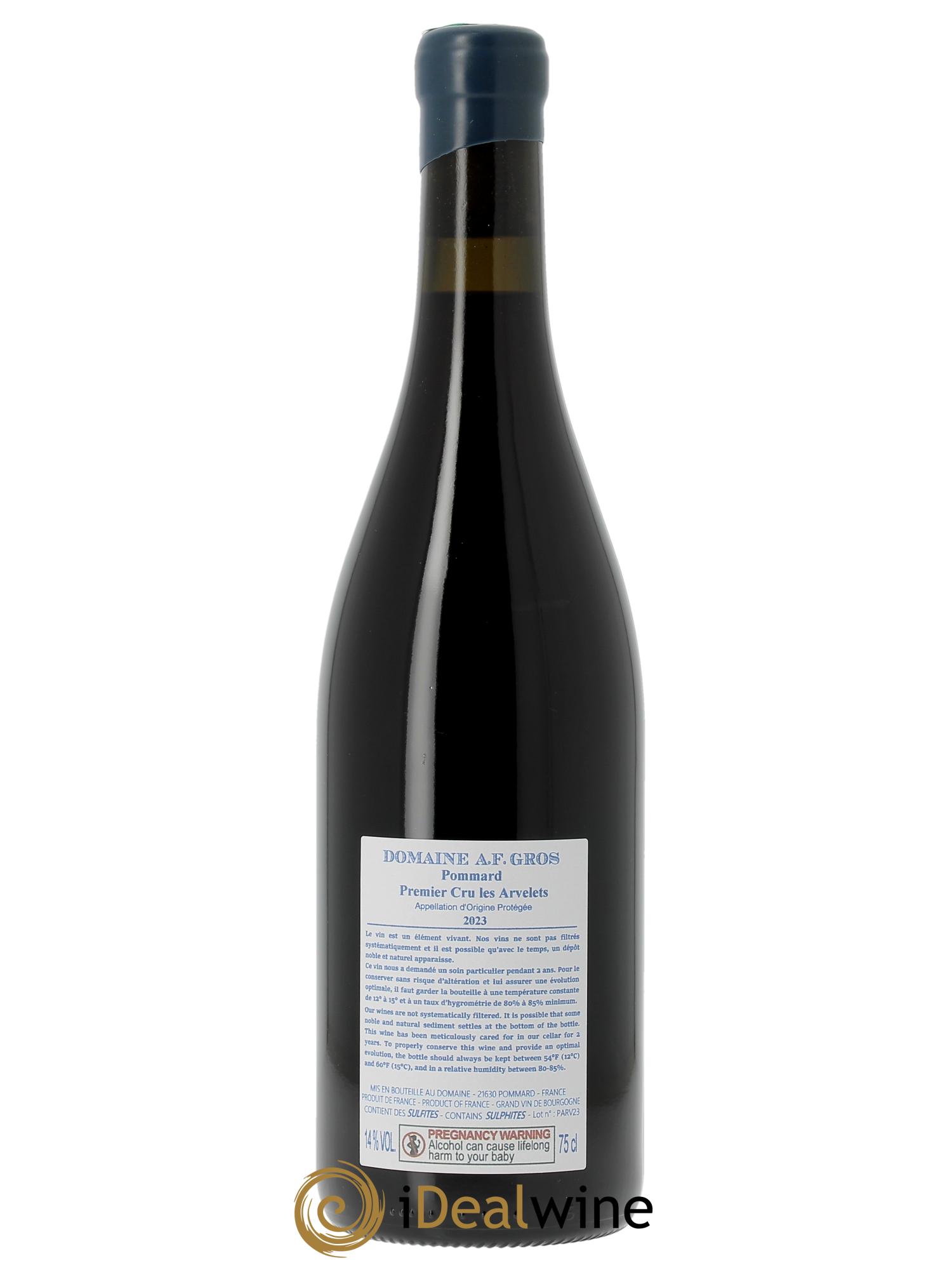 Pommard 1er Cru Les Arvelets A.-F. Gros  2023 - Lotto di 1 bottiglia - 1