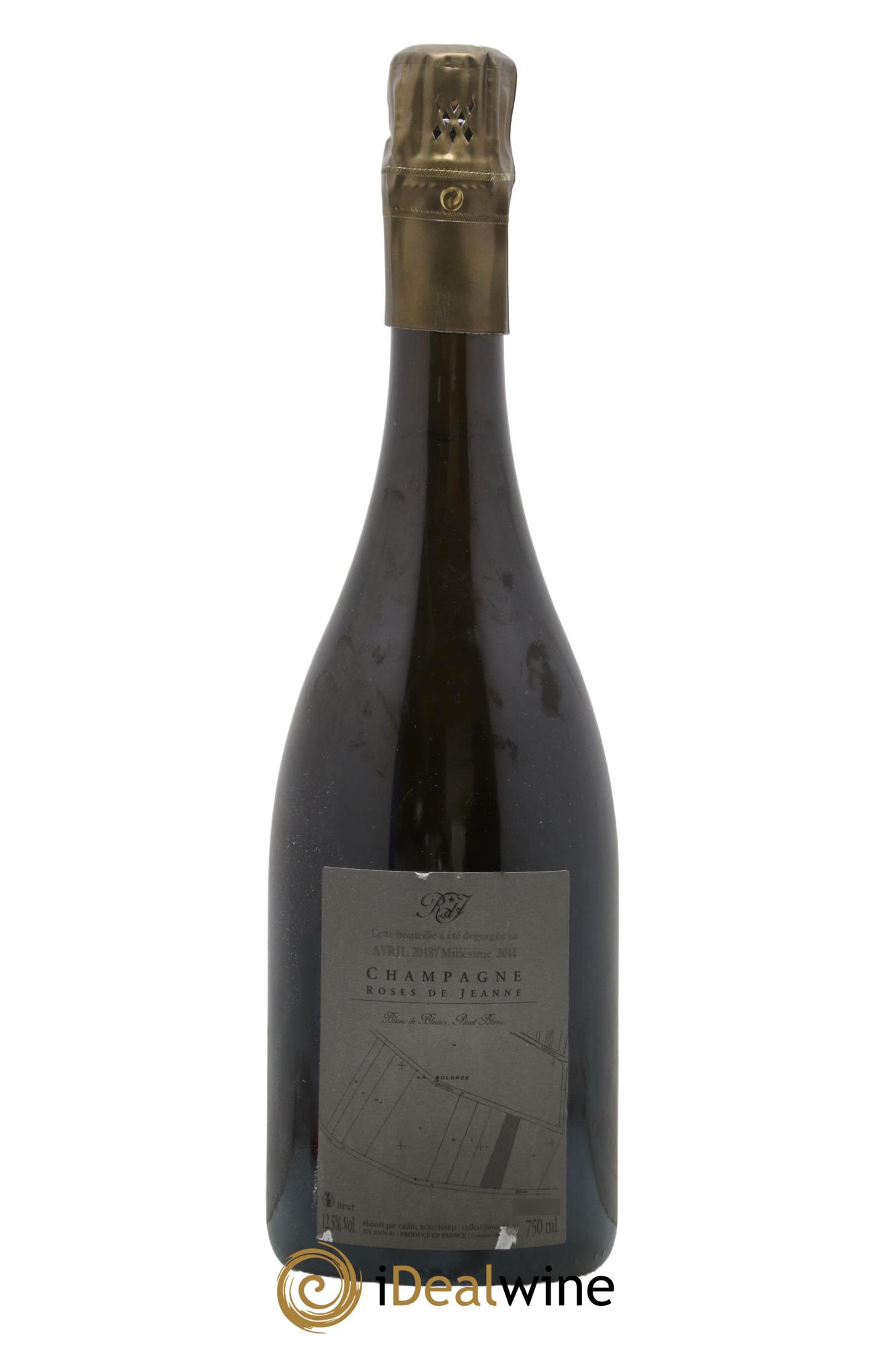 Roses de Jeanne La Bolorée Cédric Bouchard 2014 - Lot de 1 bouteille - 1
