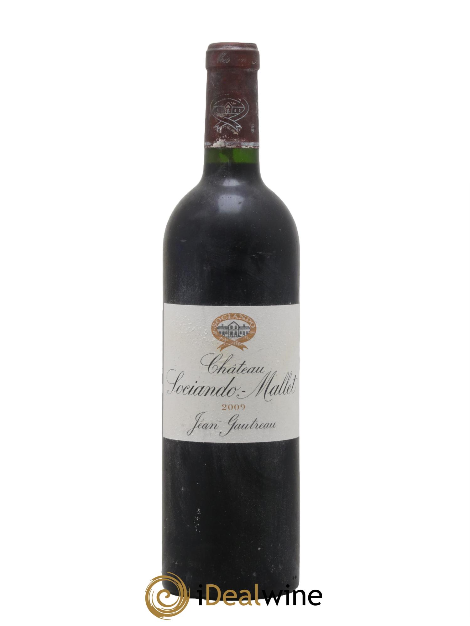 Château Sociando Mallet 2009 - Lot de 1 bouteille - 0