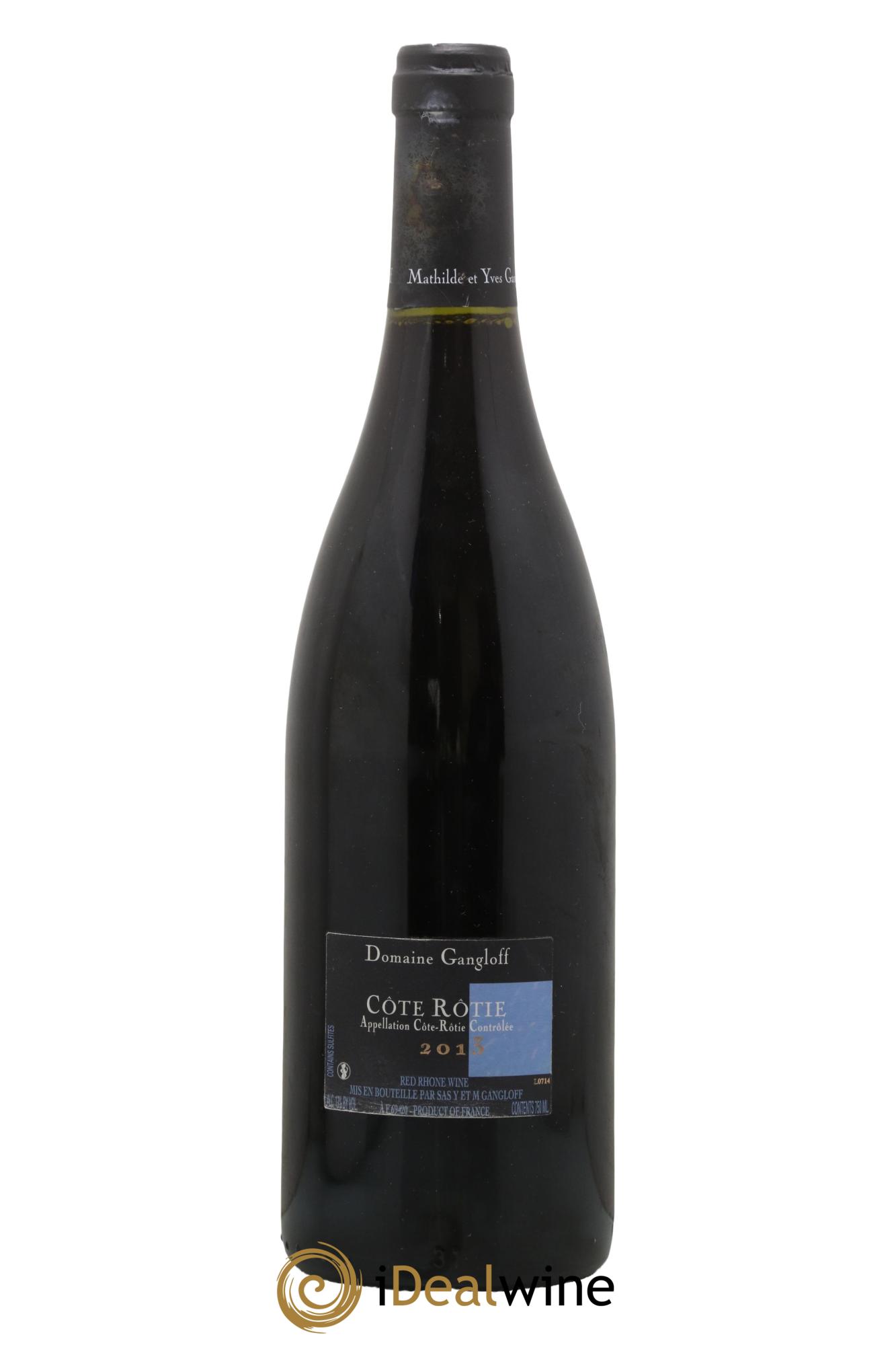 Côte-Rôtie La Barbarine Gangloff (Domaine) 2013 - Lot de 1 bouteille - 1