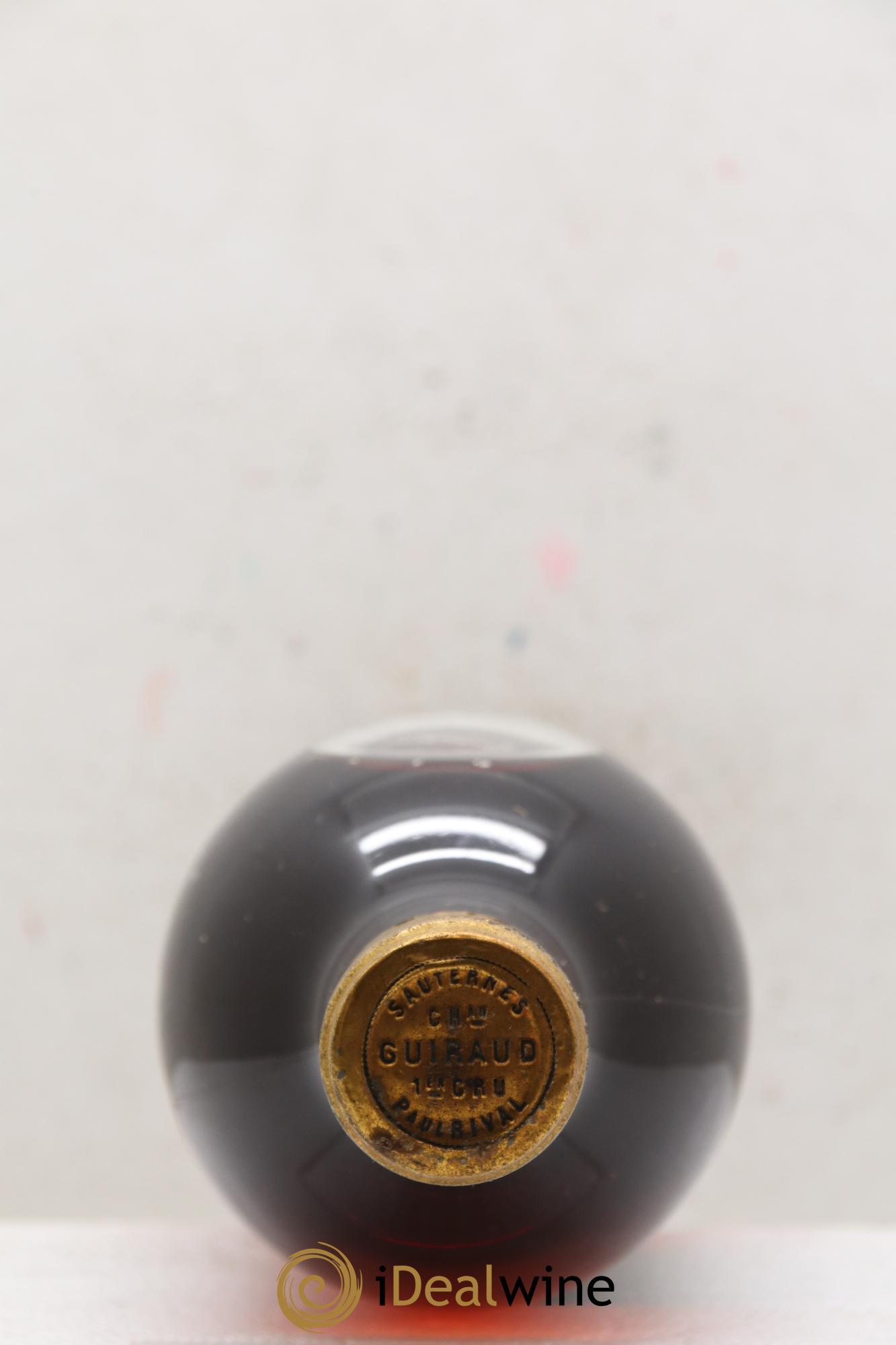 Château Guiraud 1er Grand Cru Classé 1958 - Lot de 1 bouteille - 1