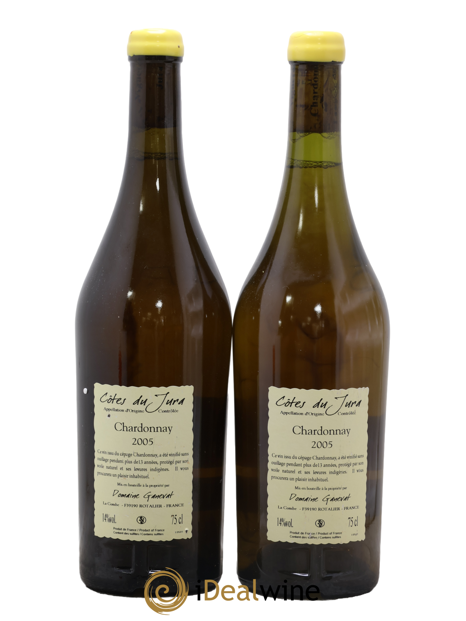 Côtes du Jura Cuvée du Pépé Jean-François Ganevat (Domaine) 2005 - Lot of 2 bottles - 1