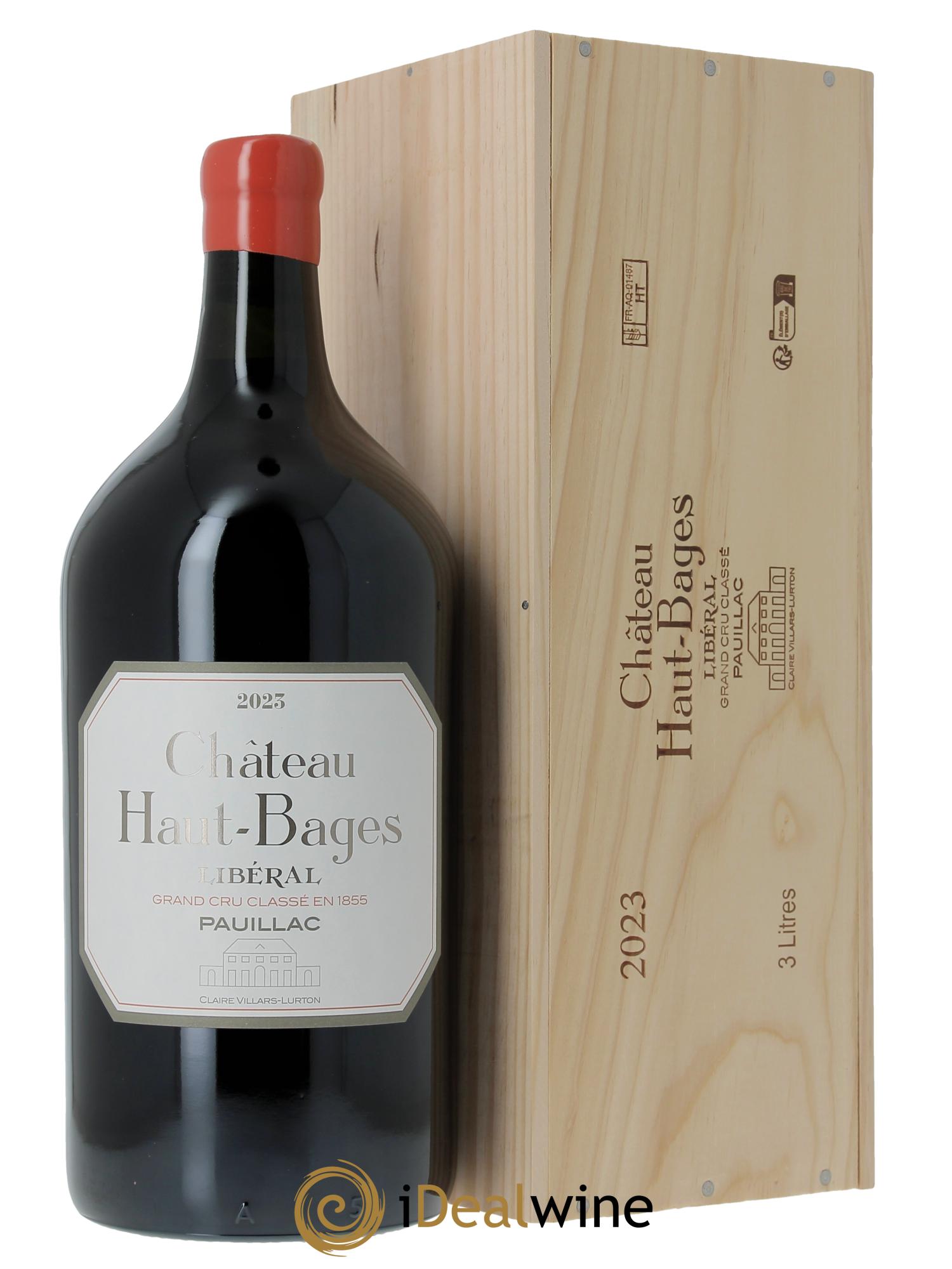 Château Haut Bages Libéral 5ème Grand Cru Classé 2023 - Lotto di 1 jéroboam - 0