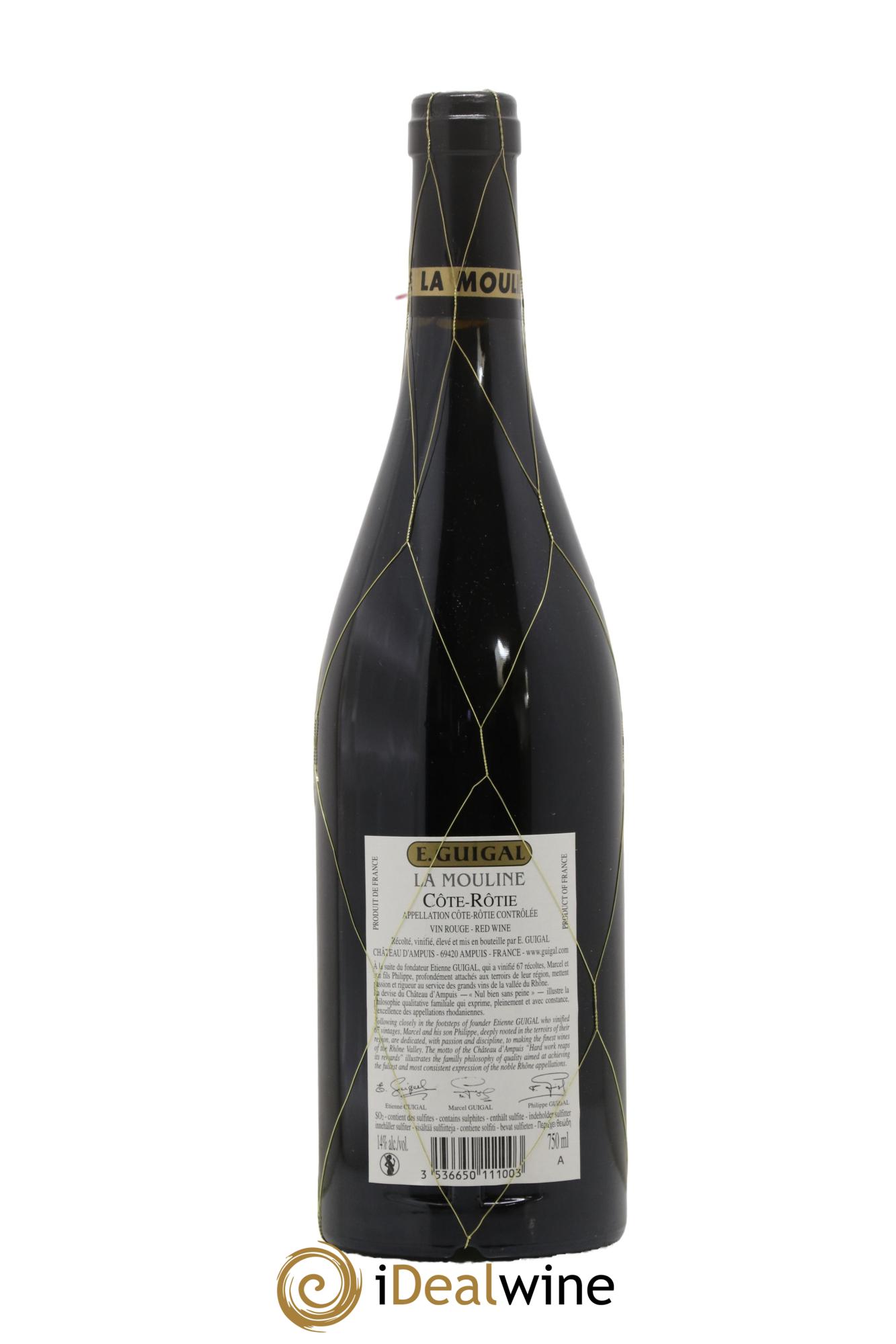 Côte-Rôtie La Mouline Guigal 2015 - Lot de 1 bouteille - 1