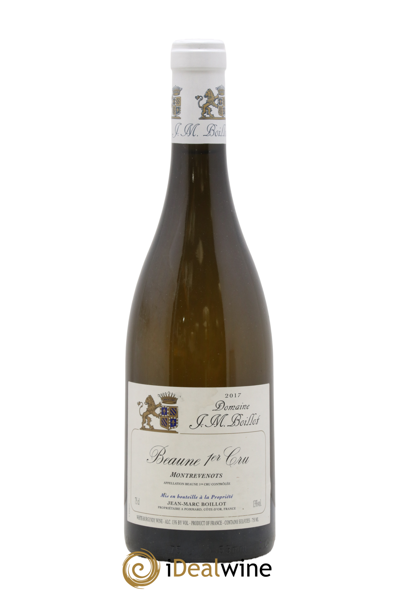 Beaune 1er Cru Montrevenots Jean-Marc Boillot 2017 - Lot de 1 bouteille - 0