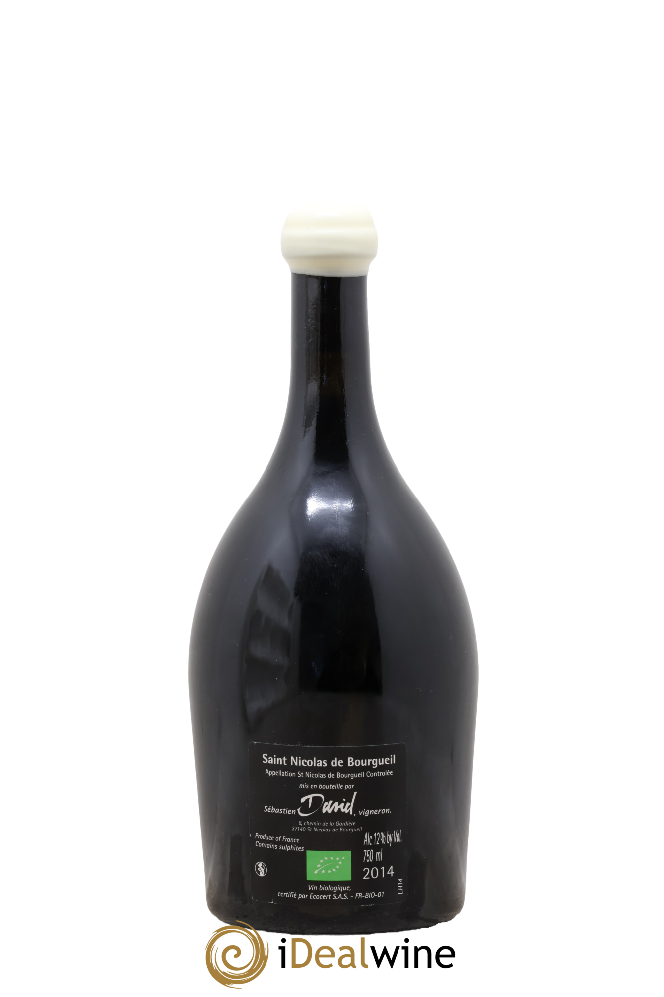 Saint-Nicolas de Bourgueil Coef Sebastien David Vigneron 2014 - Lot de 1 bouteille - 1