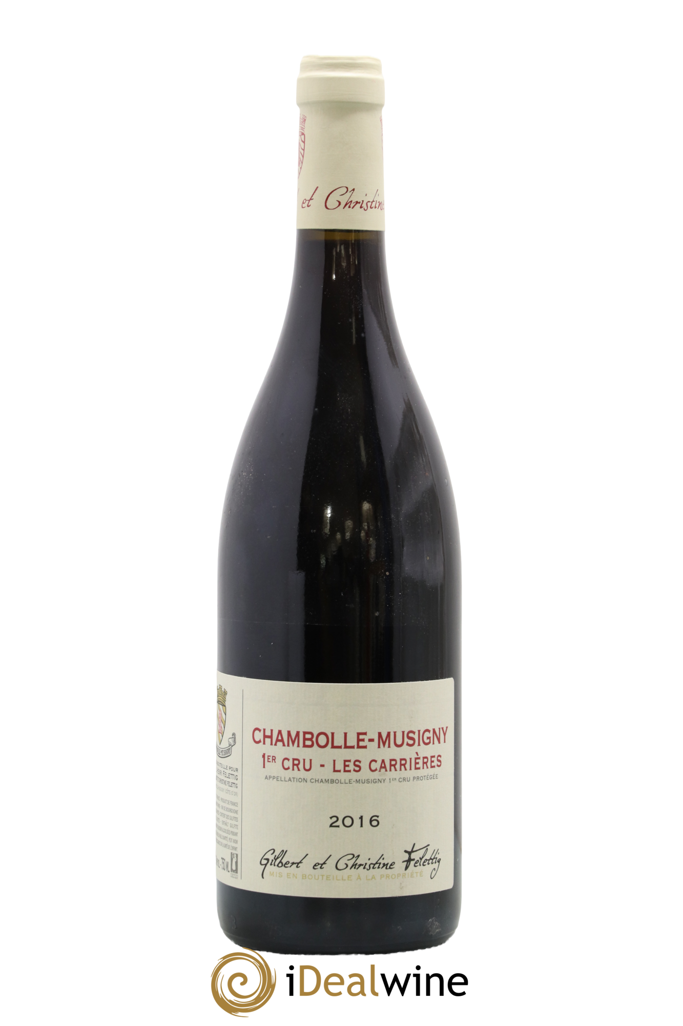 Chambolle-Musigny 1er Cru Les Carrières Gilbert Et Christine Feletig 2016 - Lot de 1 bouteille - 0