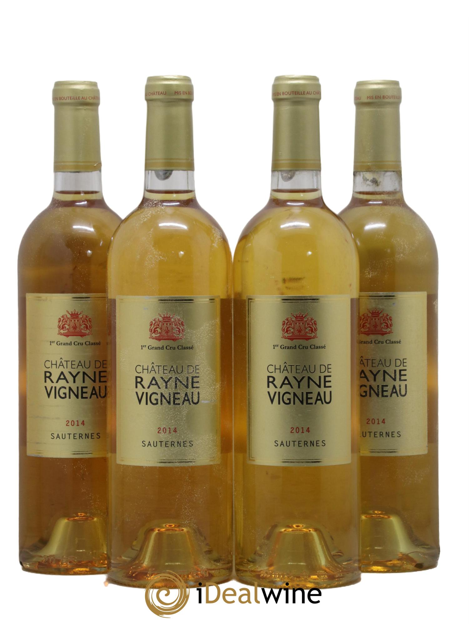 Château de Rayne Vigneau 1er Grand Cru Classé 2014 - Lot of 4 bottles - 0