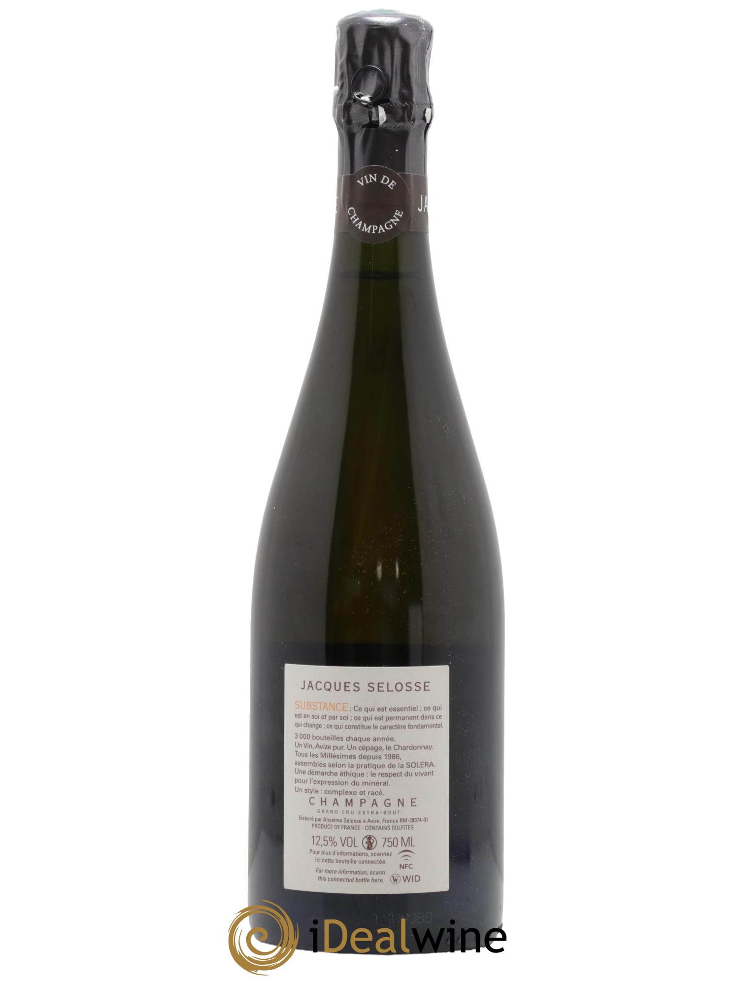 Substance Jacques Selosse - Lot de 1 bouteille - 1