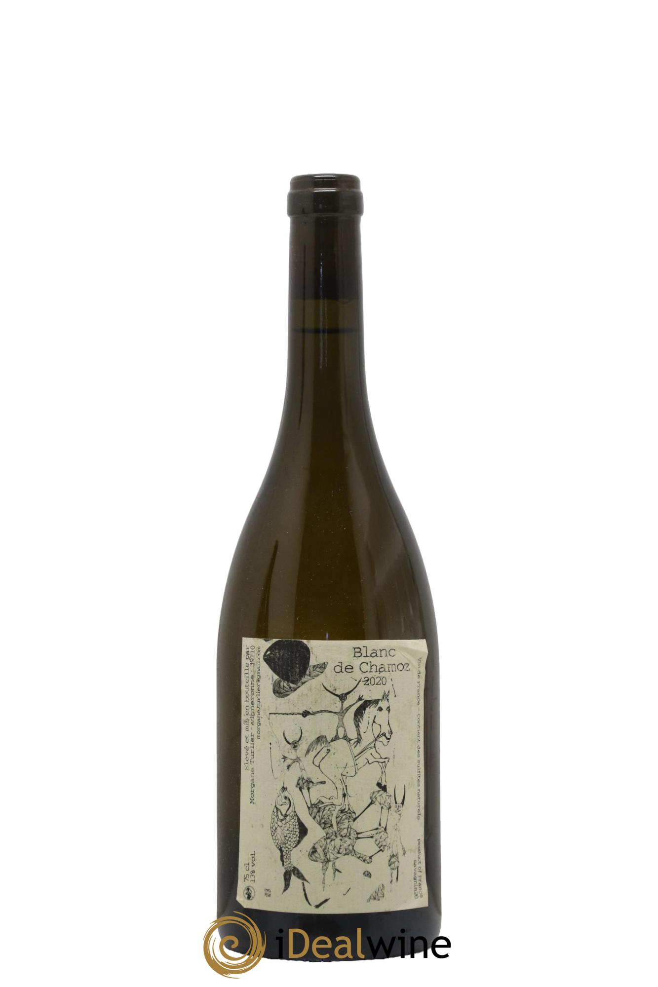 Vin de France Blanc de Chamoz Morgane Turlier 2020 - Lot de 1 bouteille - 0