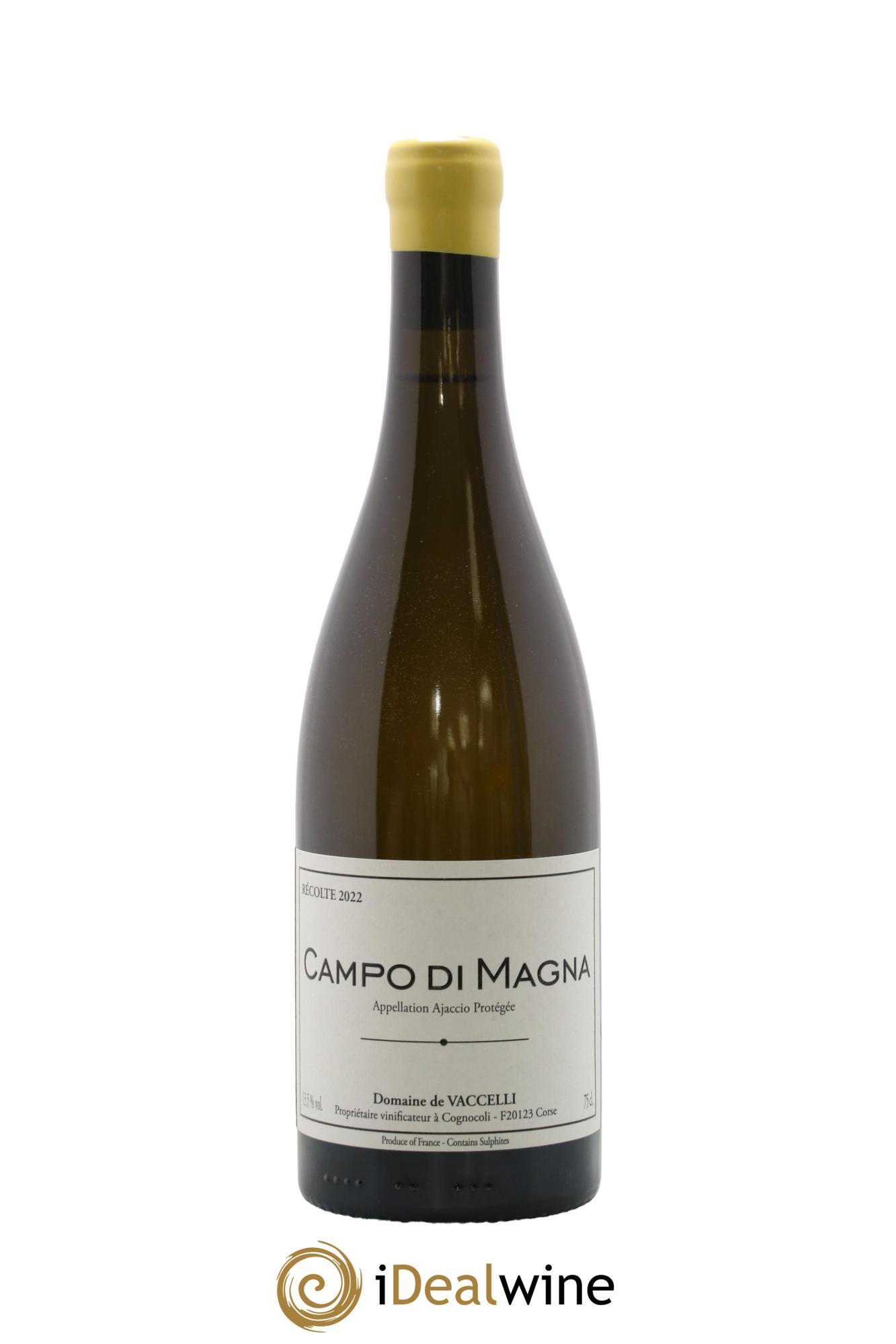 Ajaccio Campo di Magna Vaccelli 2022 - Posten von 1 Flasche - 0