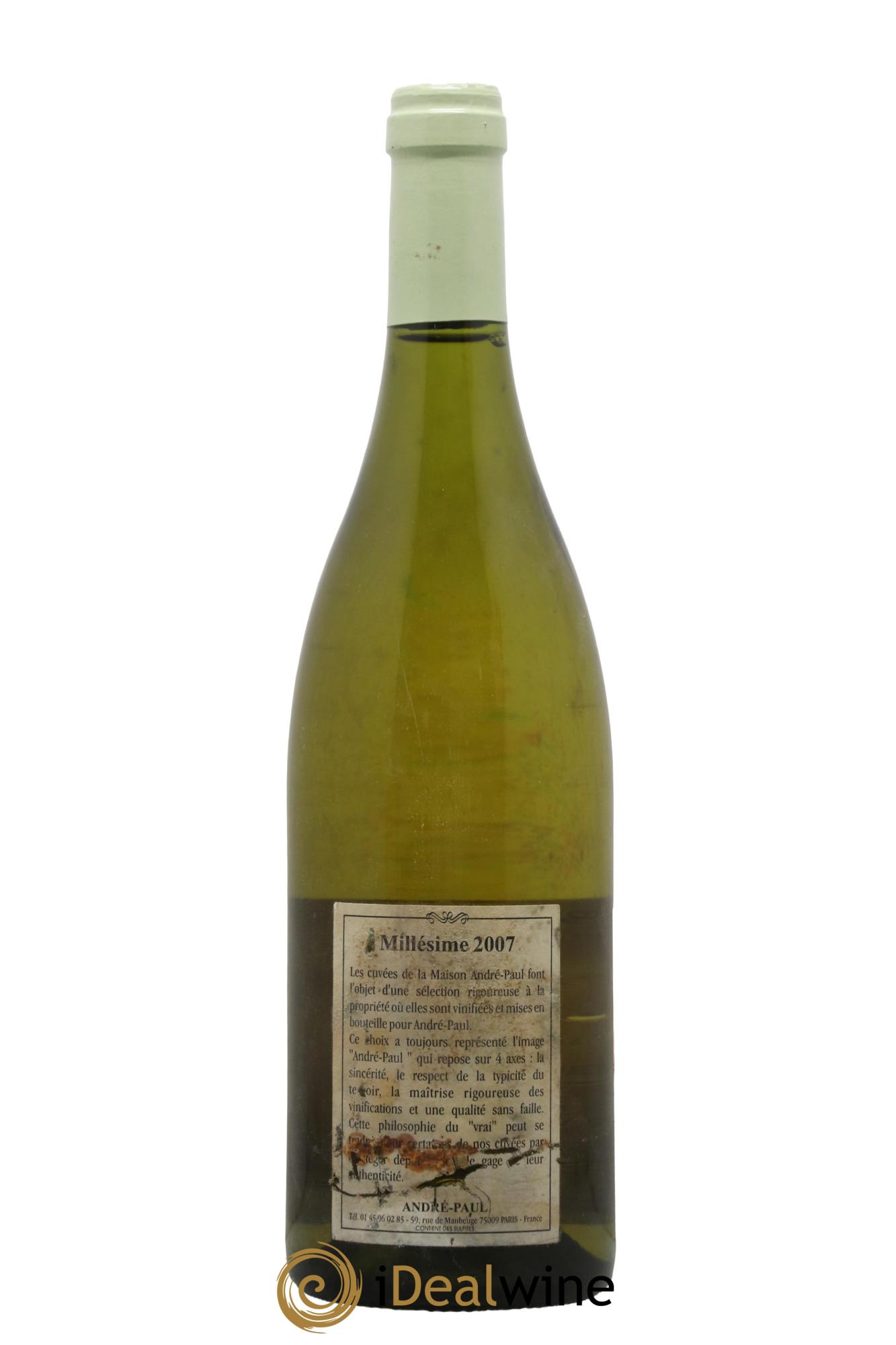 Meursault Les Narvaux Boyer-Martenot 2007 - Lot de 1 bouteille - 1