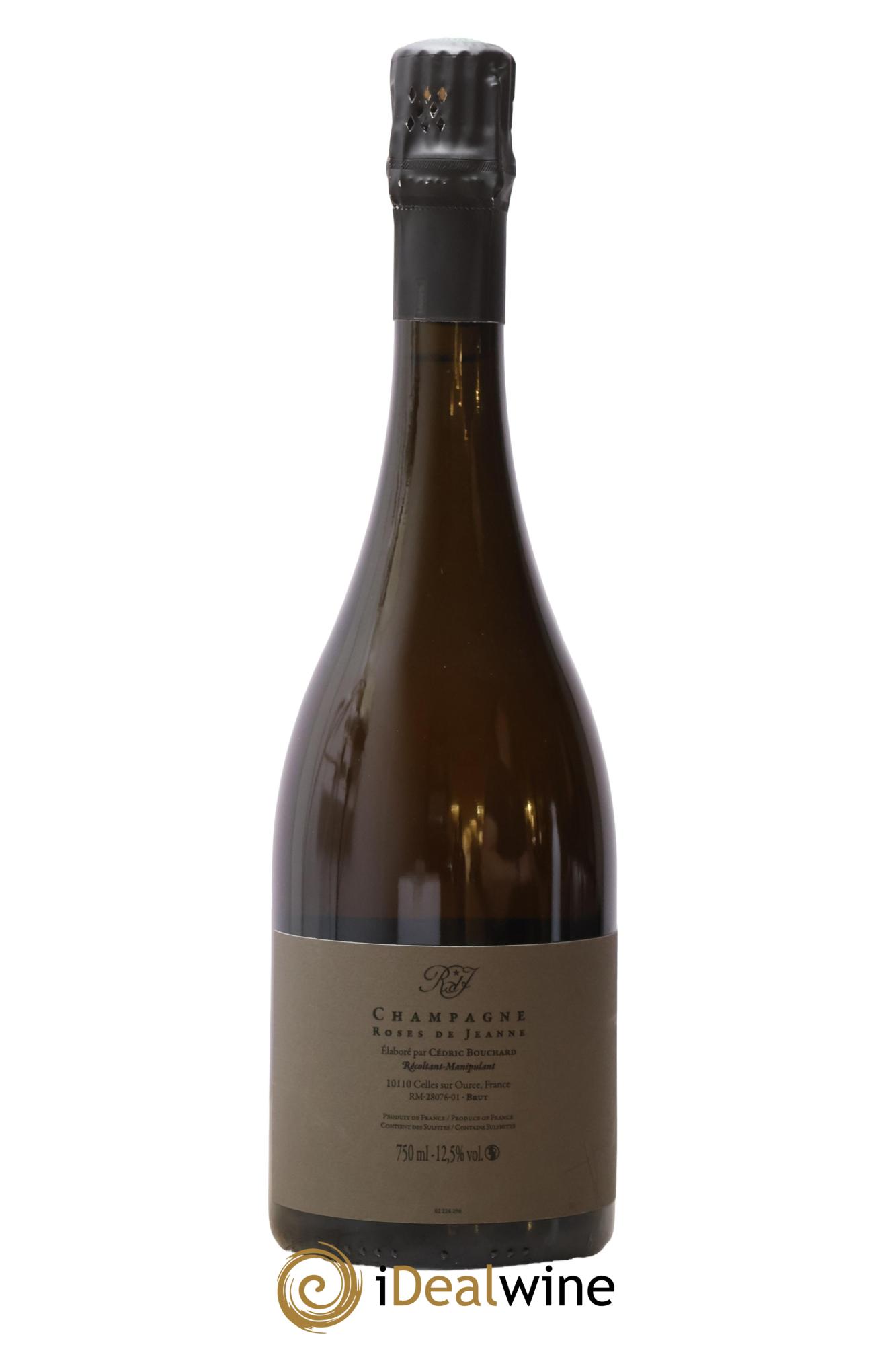 Roses de Jeanne Les Ursules Blanc de Noirs Brut Cédric Bouchard 2020 - Lot de 1 bouteille - 1