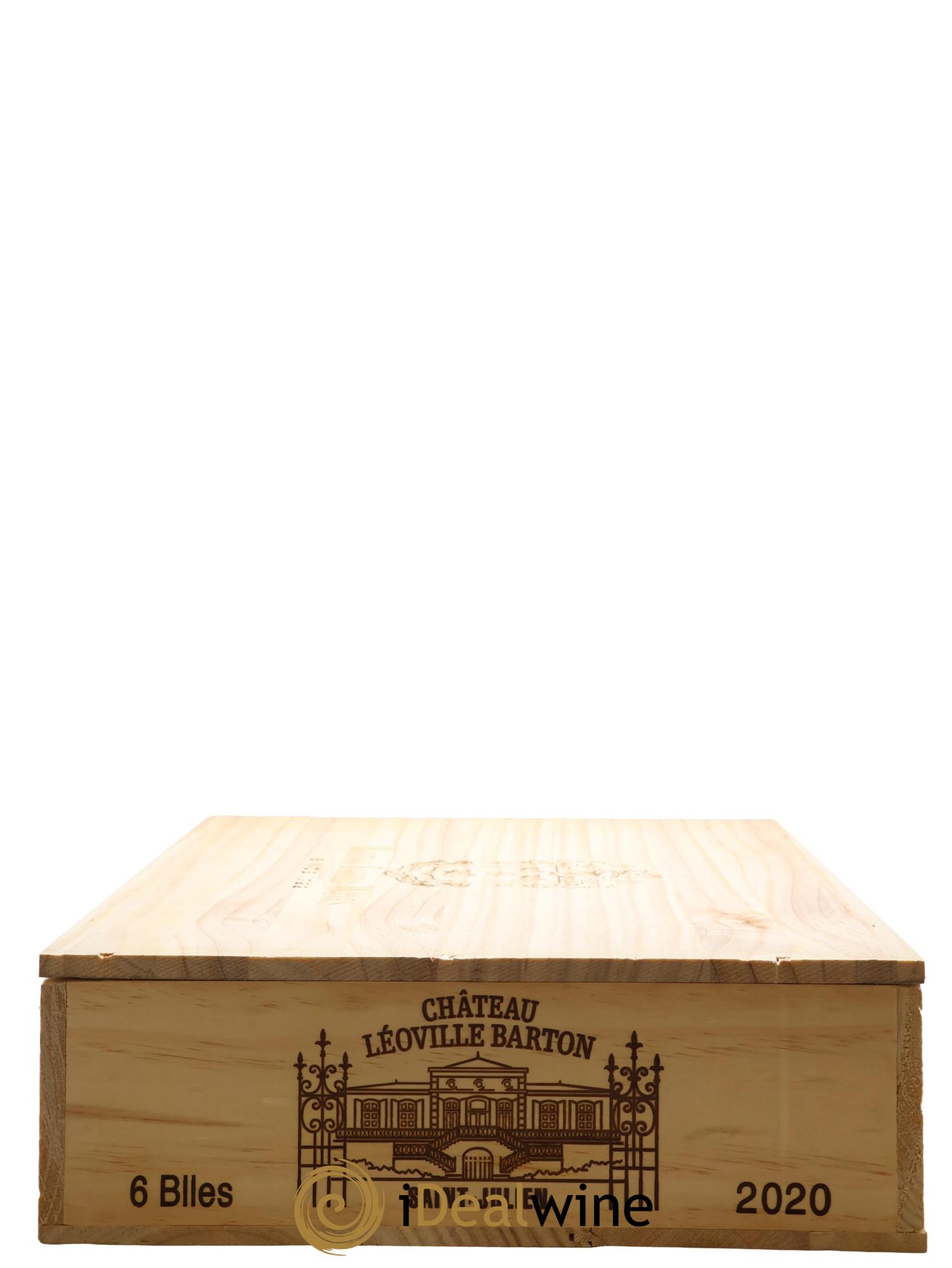 Château Léoville Barton 2ème Grand Cru Classé 2020 - Lot de 6 bouteilles - 1