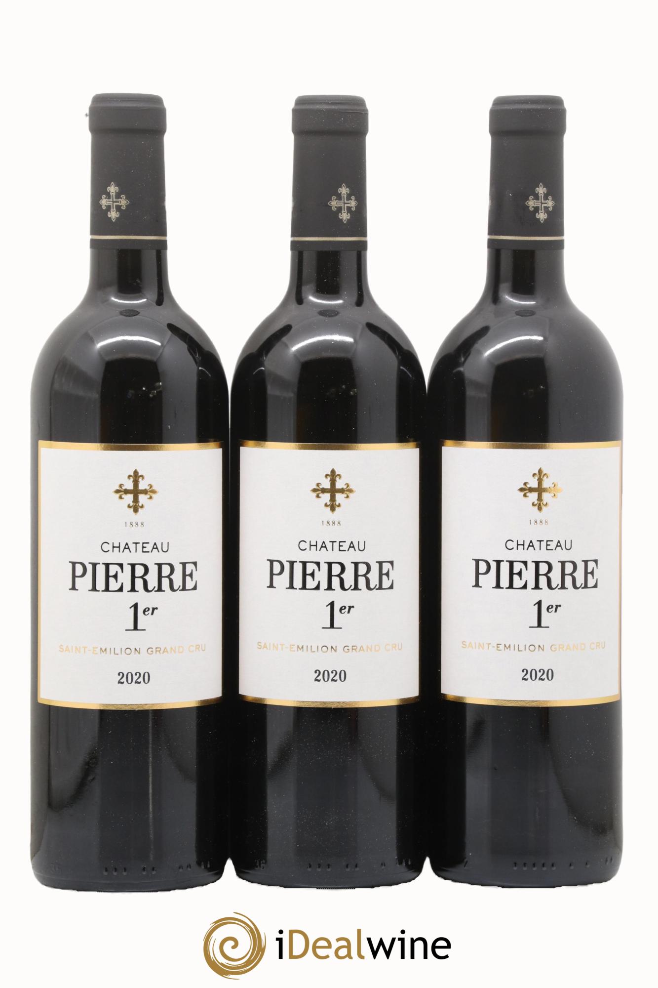 Château Pierre 1er  2020 - Posten von 3 Flaschen - 0