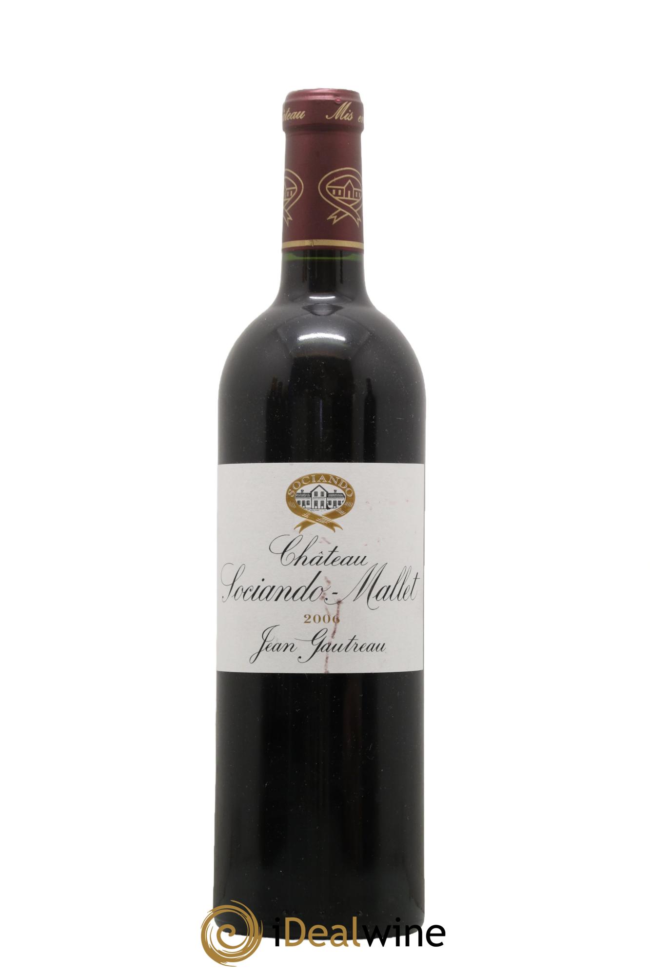 Château Sociando Mallet 2006 - Lotto di 1 bottiglia - 0