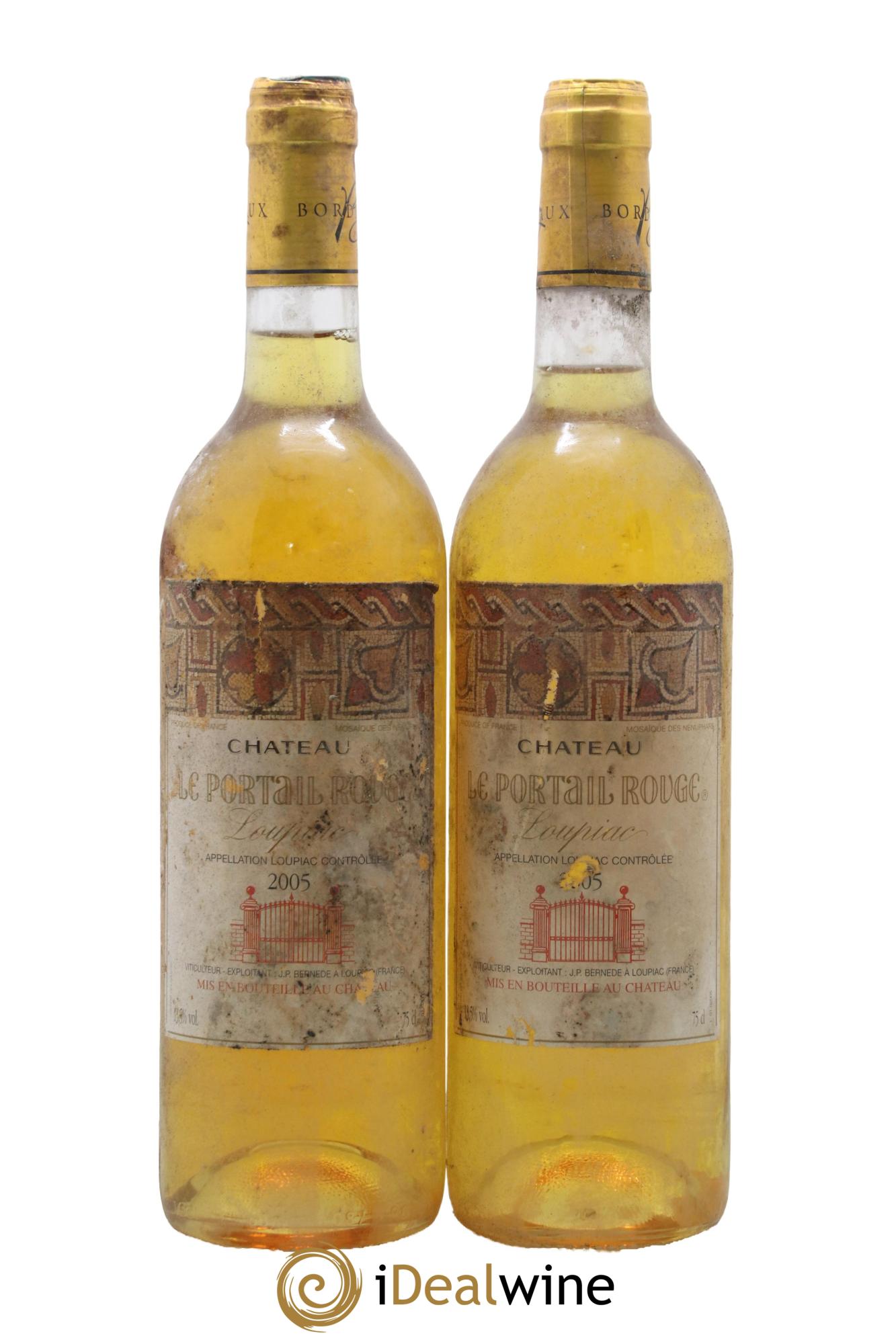 Loupiac Château Le Portail 2005 - Posten von 2 Flaschen - 0