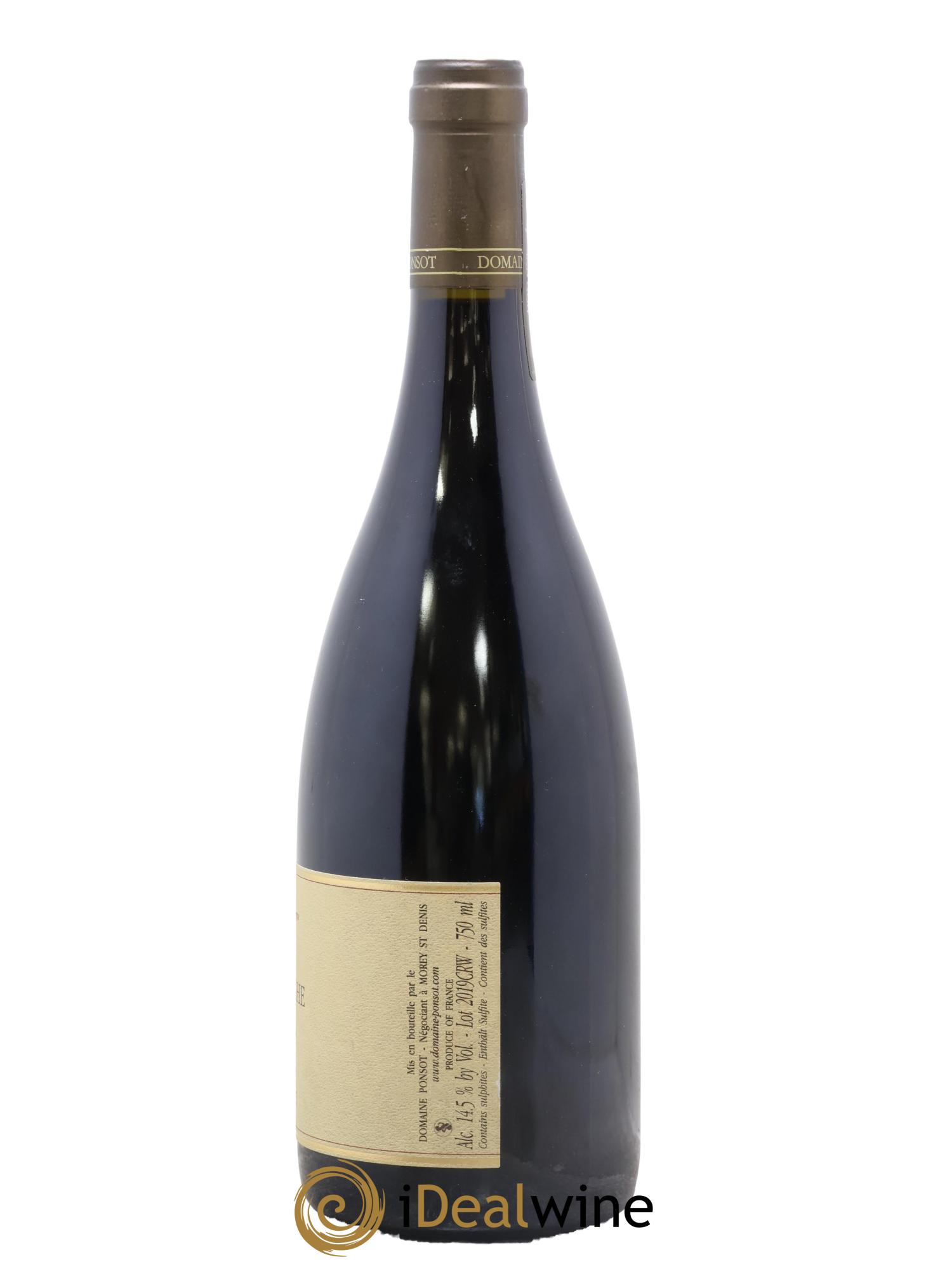 Clos de la Roche Grand Cru Vieilles Vignes Ponsot (Domaine)  2019 - Posten von 1 Flasche - 2