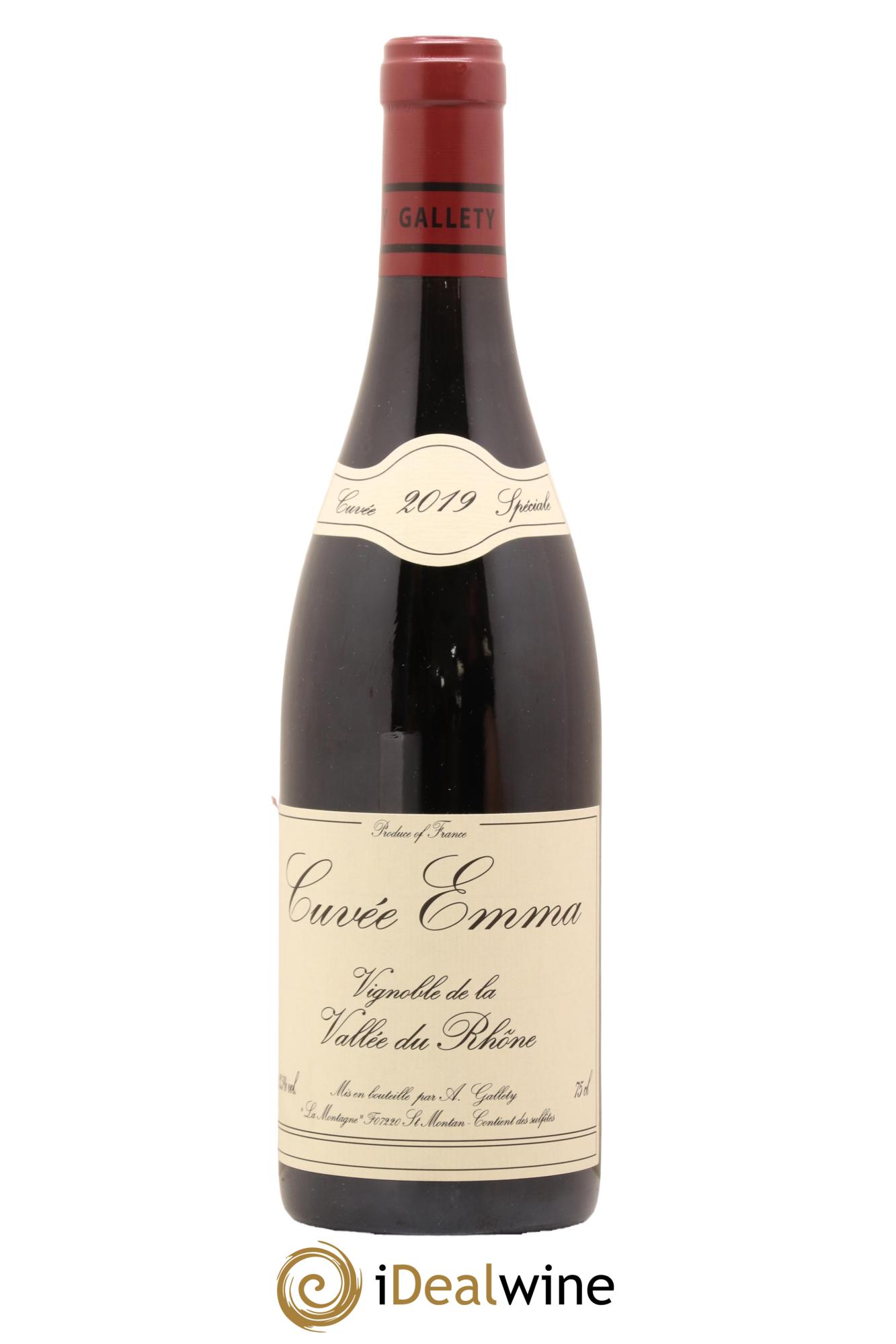 Côtes du Vivarais Cuvée Emma Gallety (Domaine) 2019 - Lot de 1 bouteille - 0
