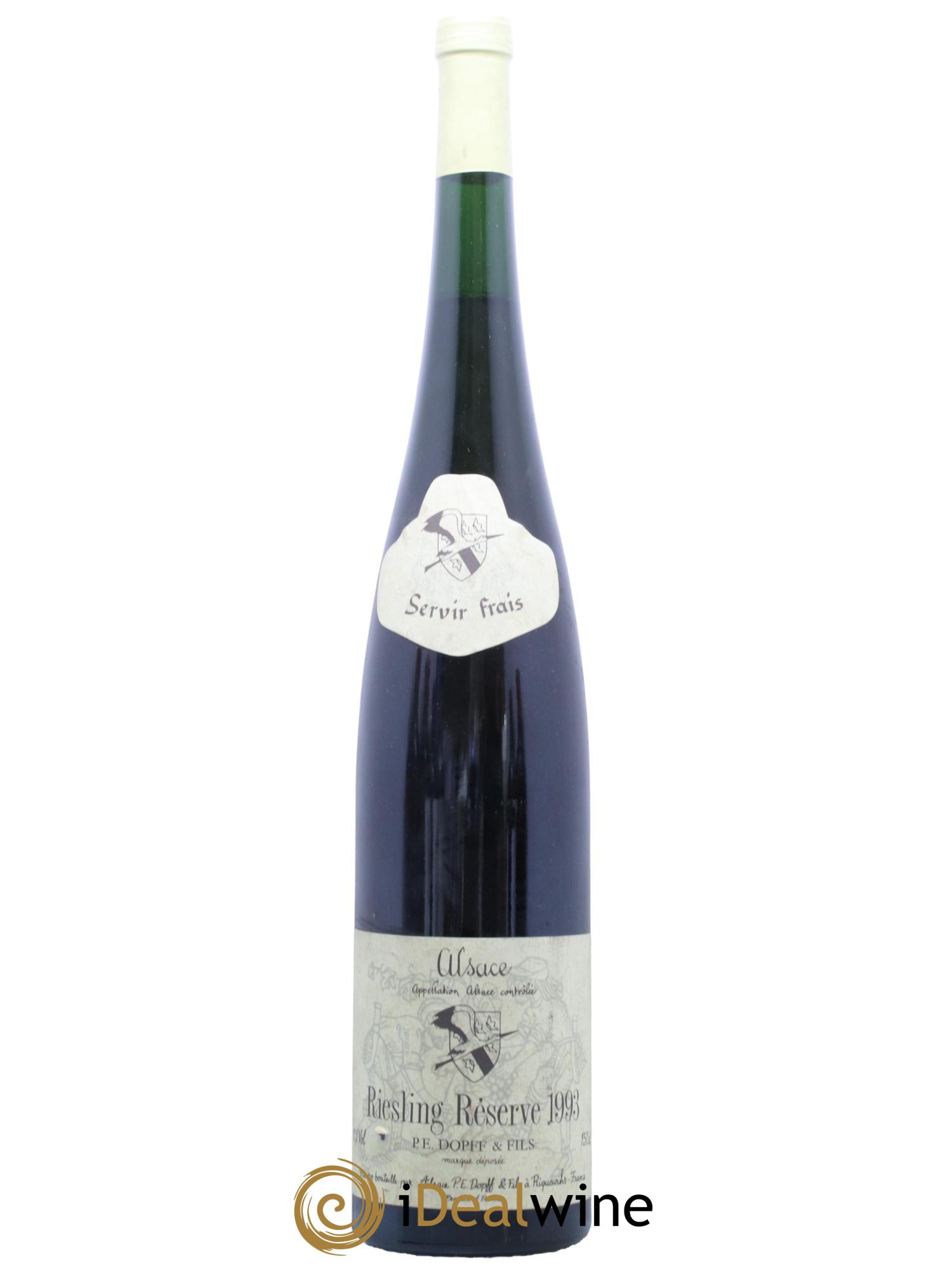 Alsace Riesling Reserve Domaine Dopff 1993 - Posten von 1 Magnum - 0