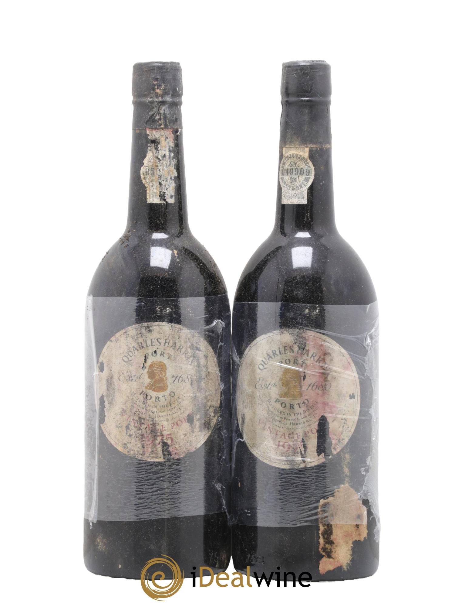 Porto Vintage Harris 1975 - Lot de 2 bouteilles - 0
