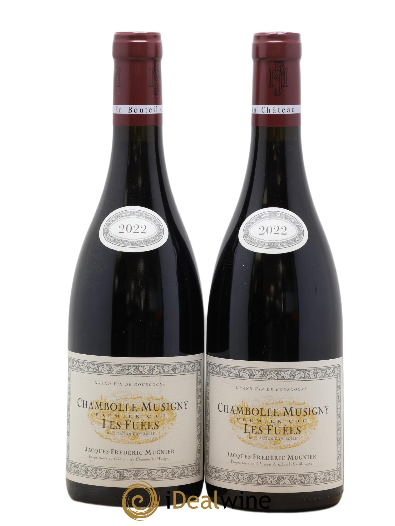 Chambolle-Musigny 1er Cru Les Fuées Jacques-Frédéric Mugnier 2022 - Lot de 2 bouteilles - 0