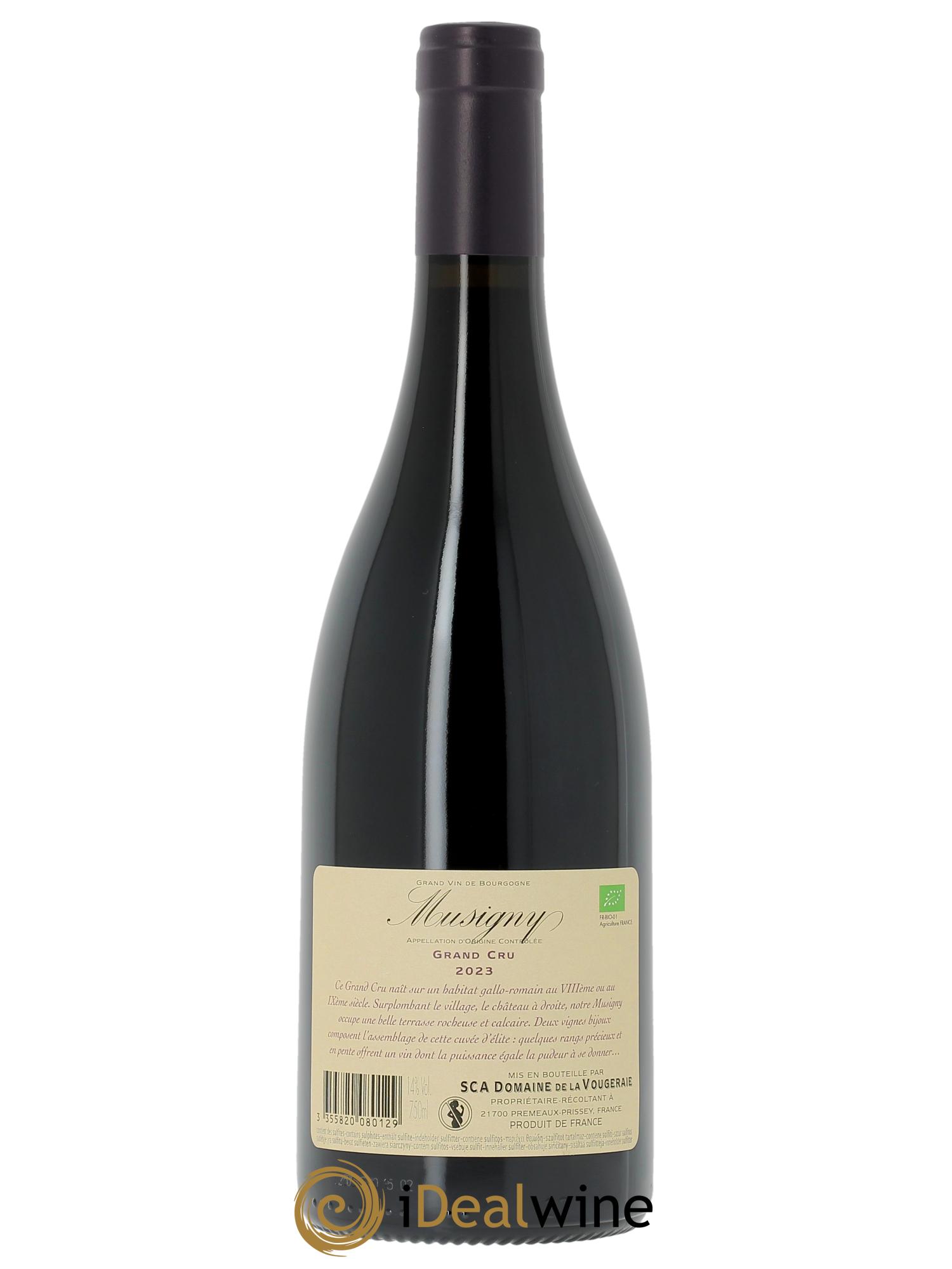 Musigny Grand Cru La Vougeraie  2023 - Lot of 1 bottle - 1
