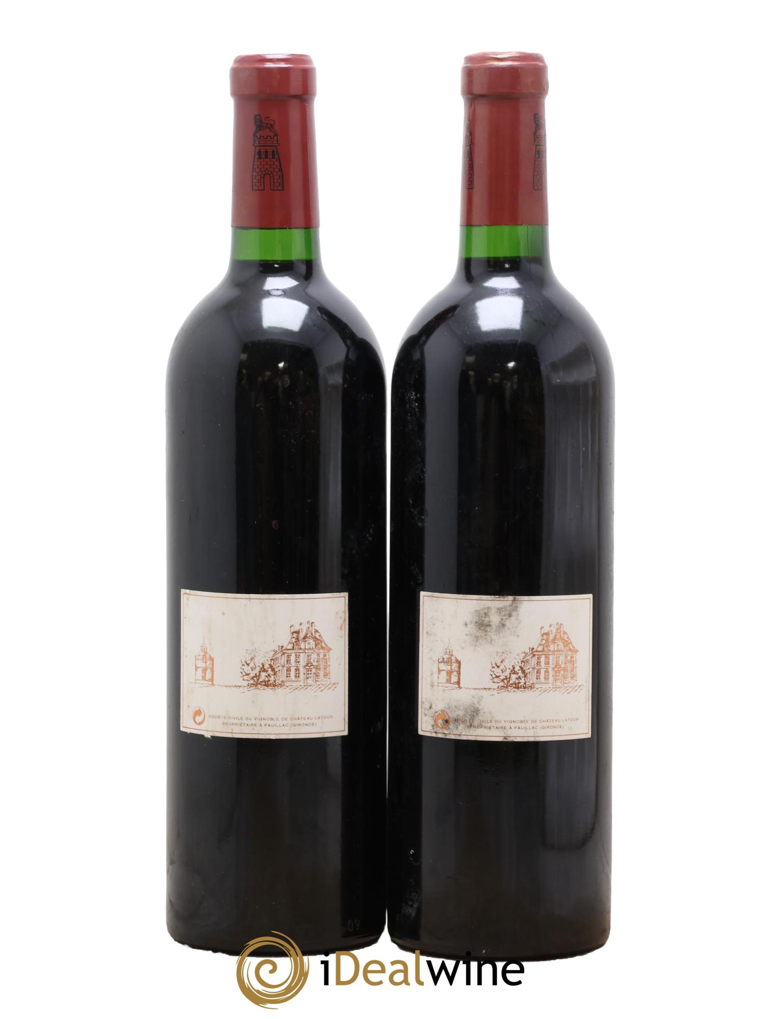 Château Latour 1er Grand Cru Classé 1997 - Lotto di 2 bottiglie - 1