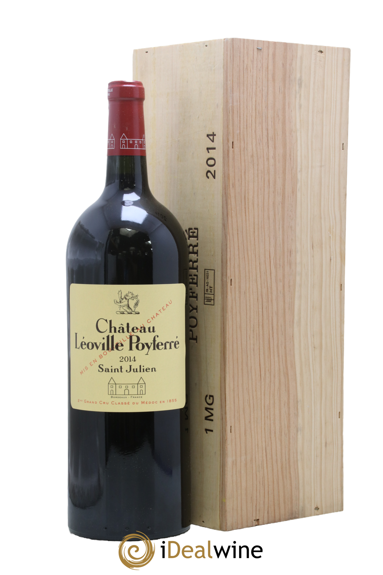Château Léoville Poyferré 2ème Grand Cru Classé 2014 - Lot of 1 magnum - 0