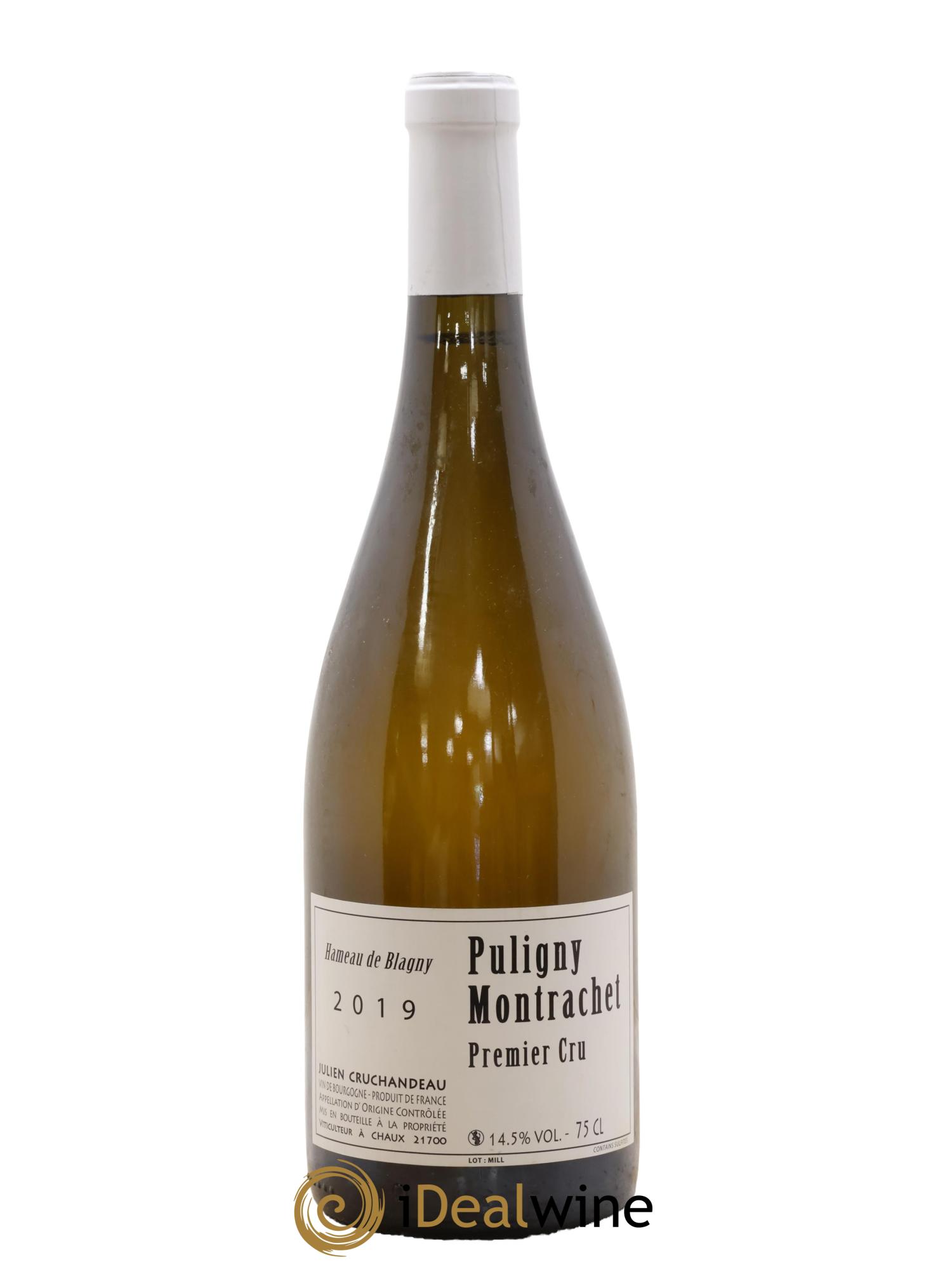 Puligny-Montrachet 1er Cru Hameau De Blagny Julien Cruchandeau 2019 - Lot de 1 bouteille - 0