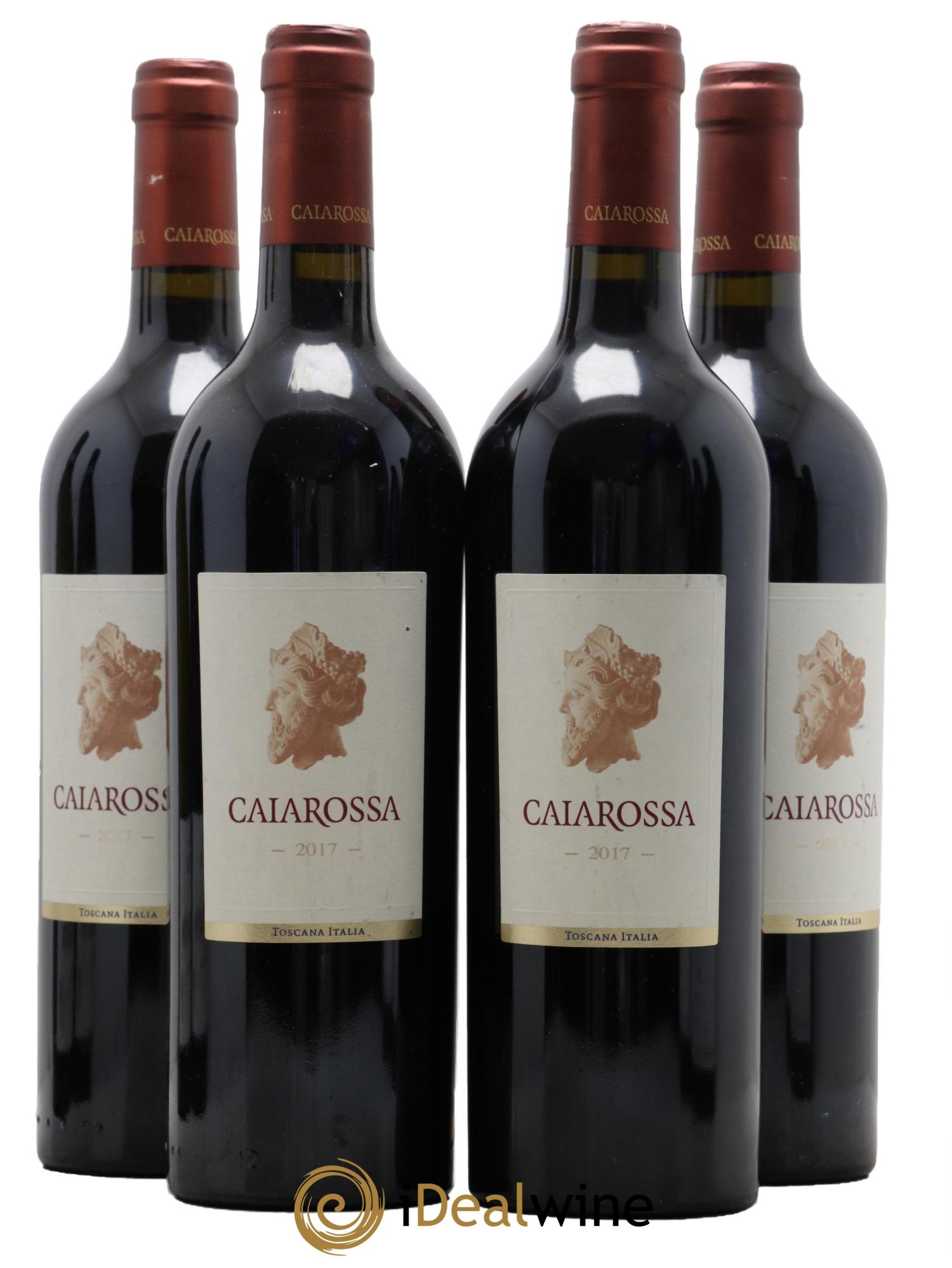 Toscana IGT Caiarossa 2017 - Lot of 4 bottles - 0